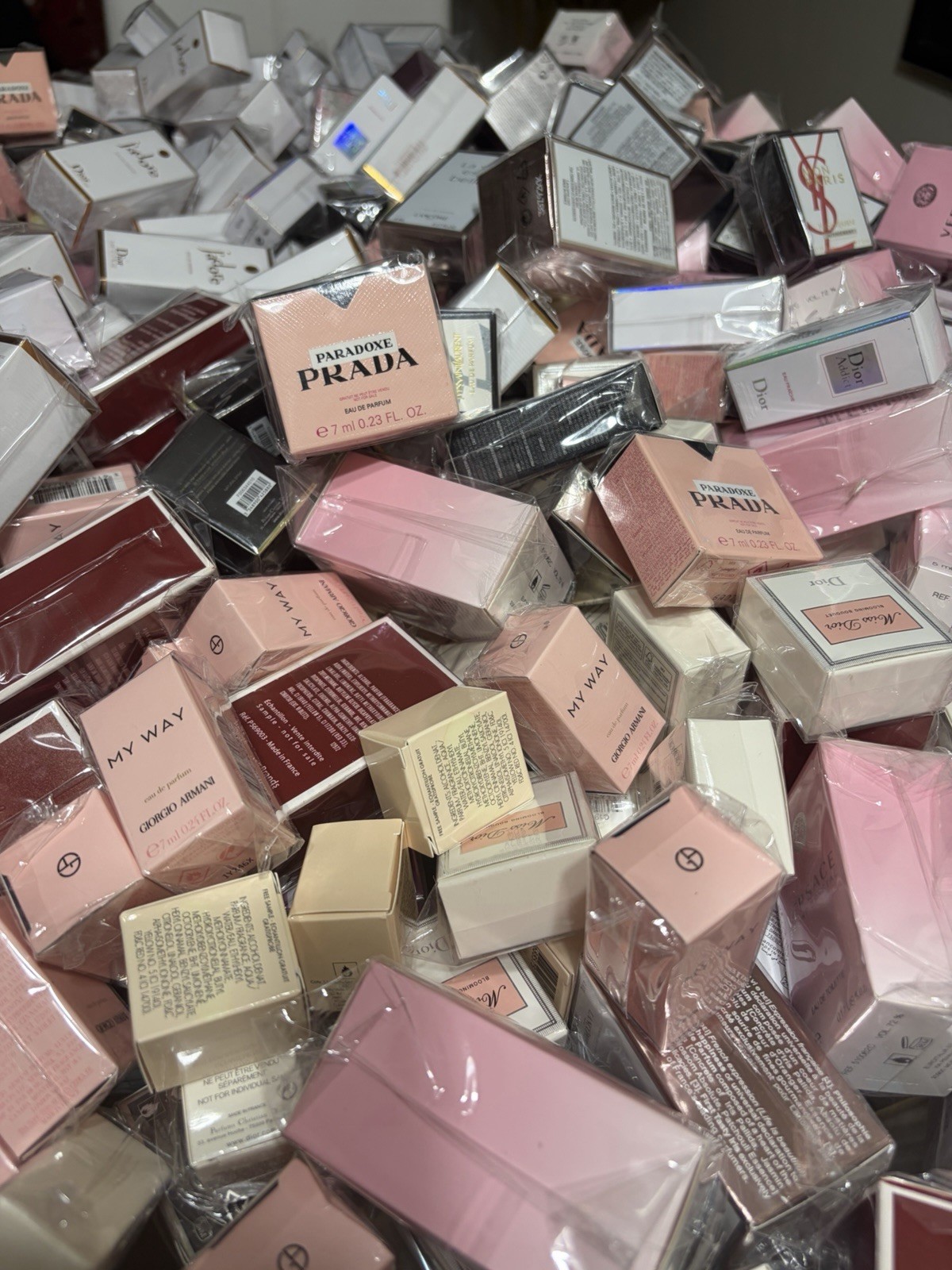 80Mixed Brands Women’s Fragrance Sample Size Spray Mixed Lot Assorted Perfumes