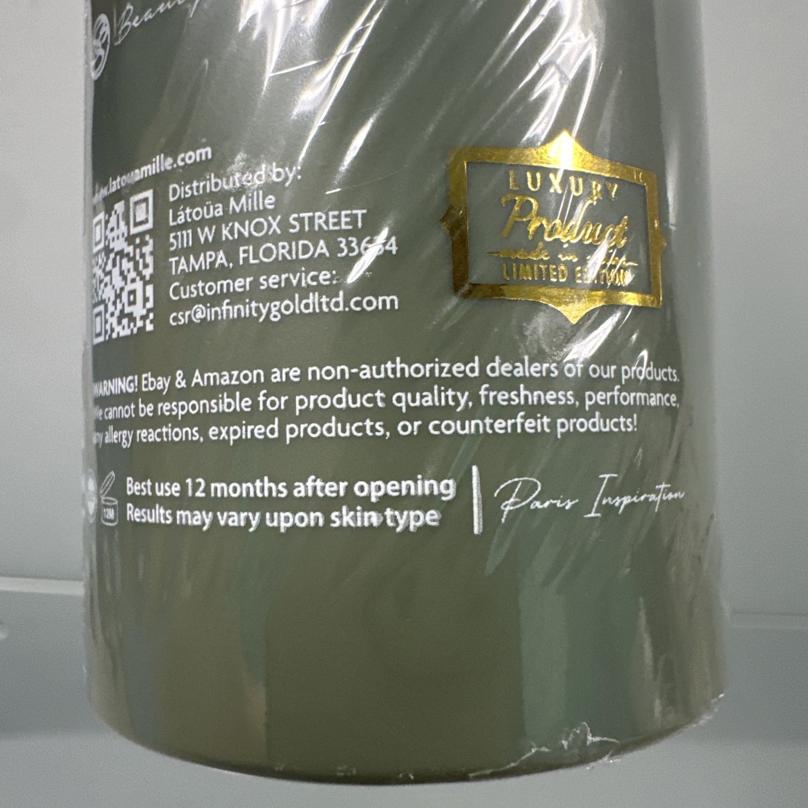 Latoua Mille Facial Toner Enriched with Hyaluronic Acid + Multi-Peptide