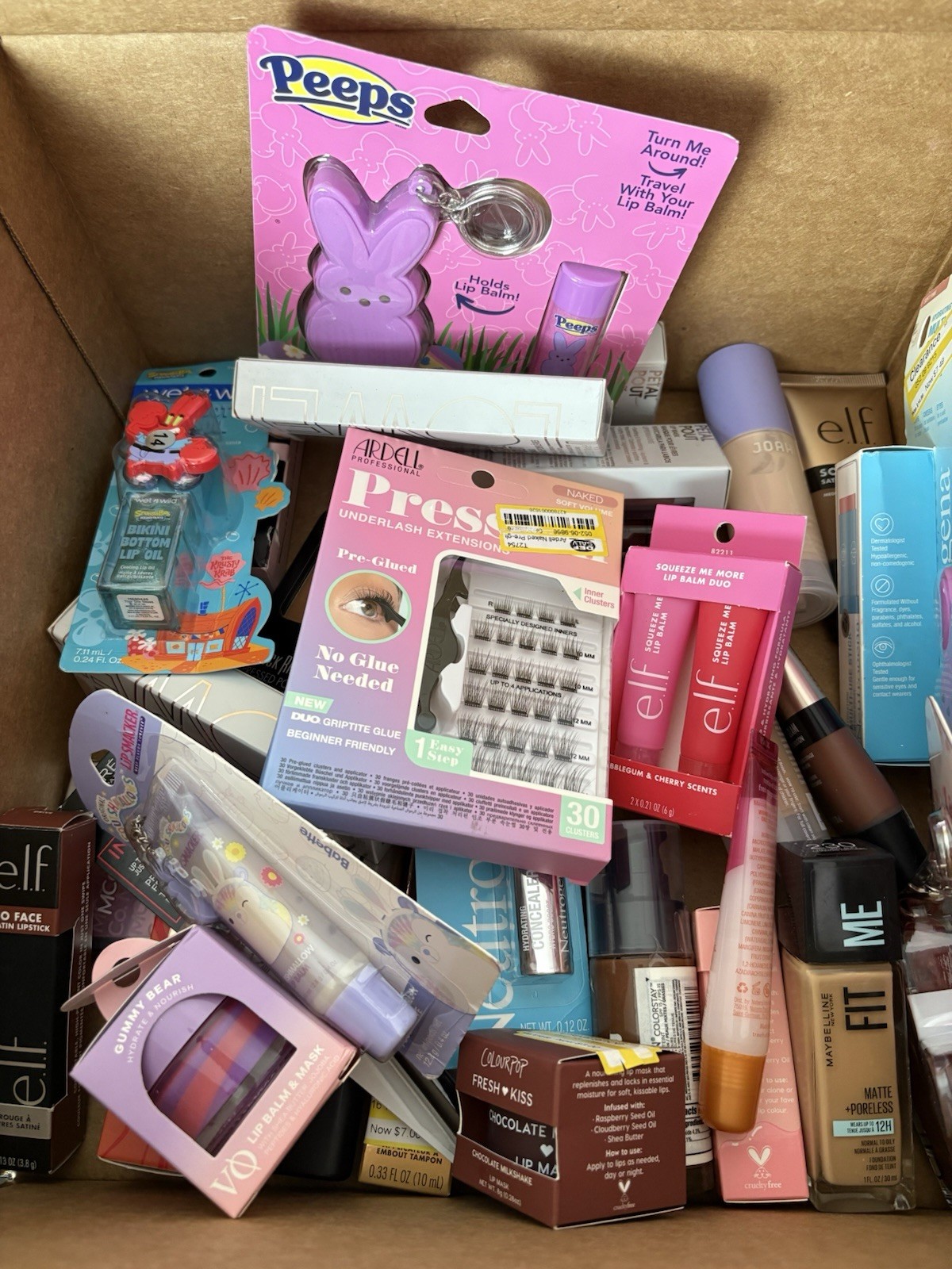 NEW Beauty Makeup Lot 67 Full-Size Items | e.l.f., ColourPop & More -Wholesale