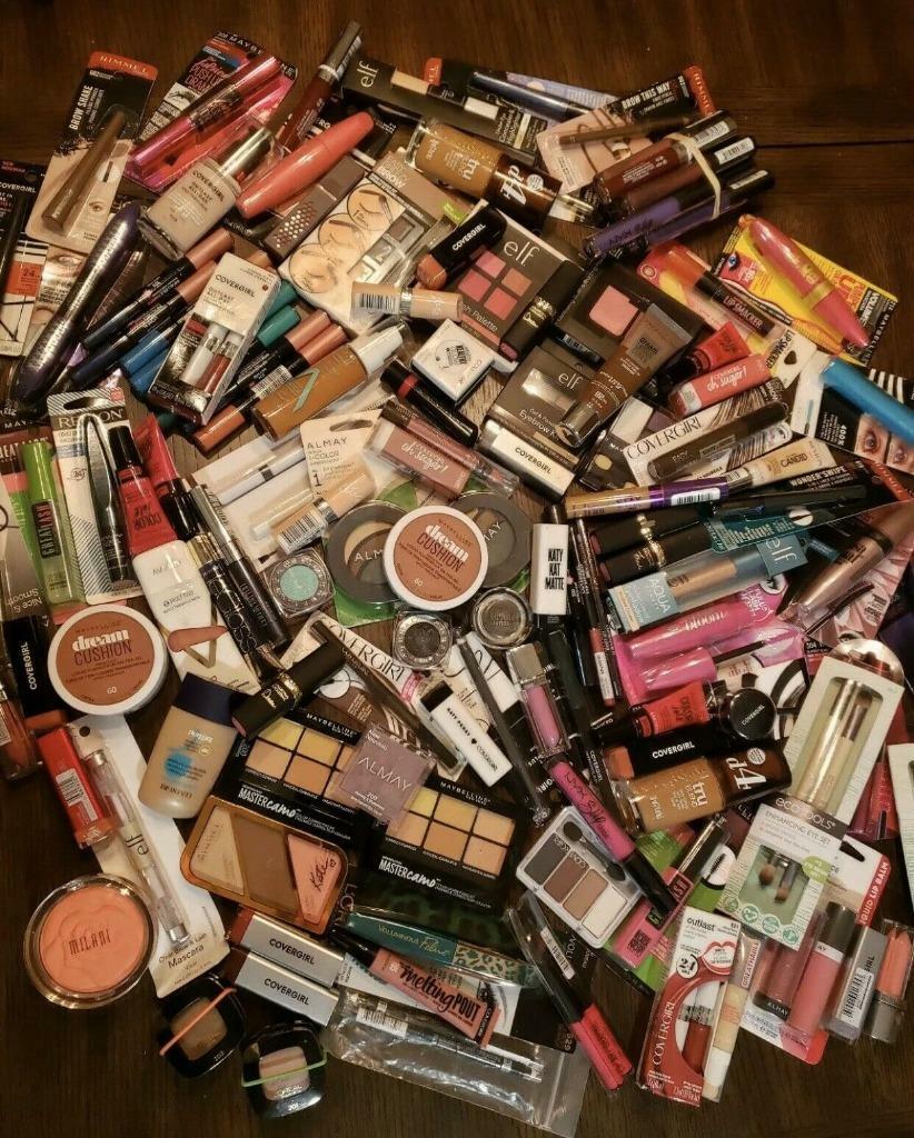 50 pcs Bulk Wholesale Cosmetics Makeup Lot Loreal Revlon Milani NYX Maybelline