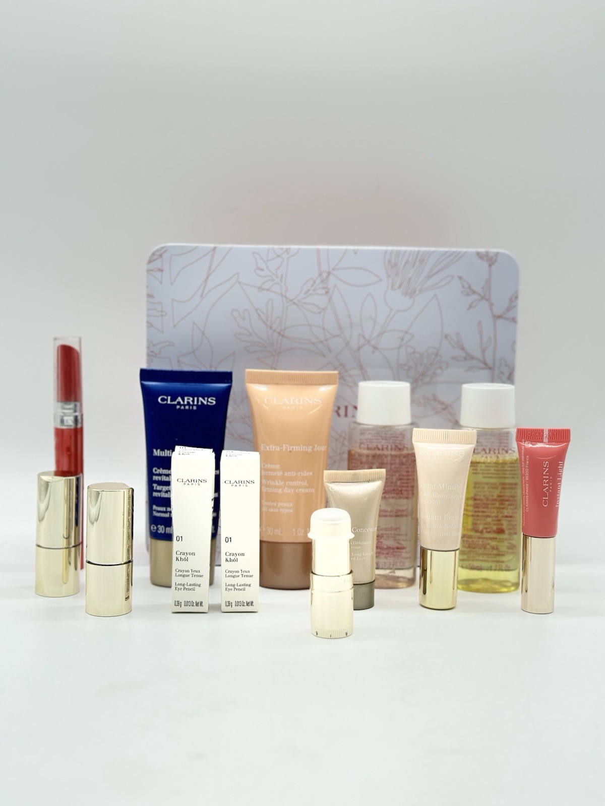 Lot of 14 – Clarins & Revlon Travel Skincare Makeup Set Assortment – NWOB