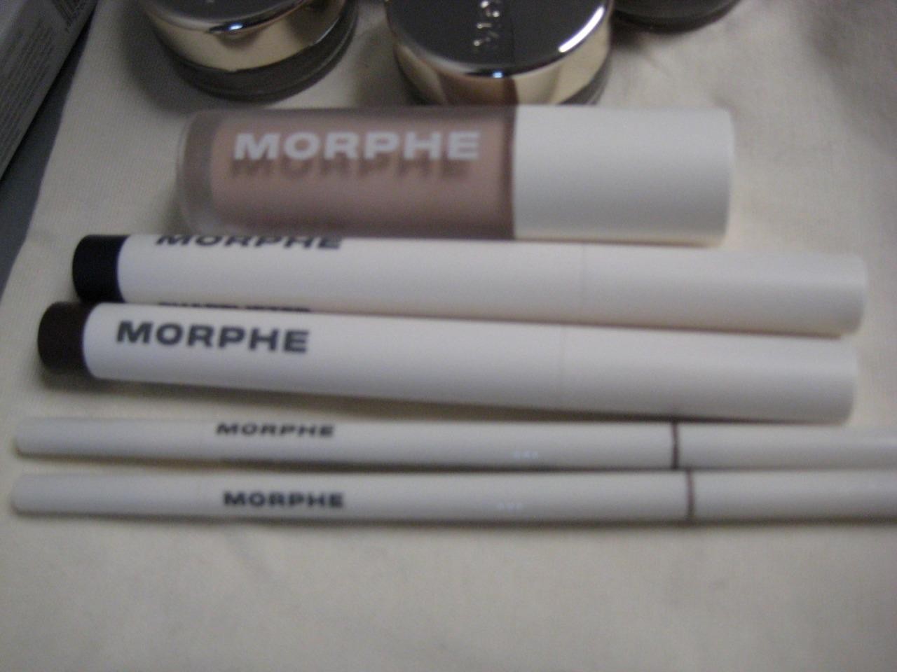 Morphe Makeup Mixed Lot Eyeshadow, Contour, Brow, Soft Glow Veil, Concealer