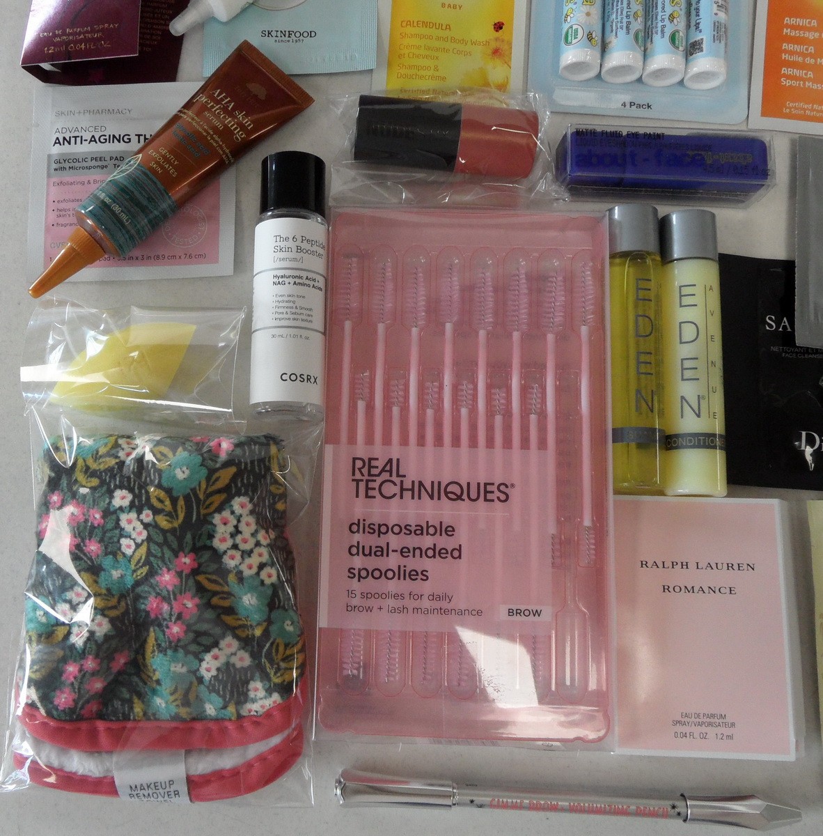 75+ PCS MAKEUP SKINCARE HAIR BEAUTY PERFUME DELUXE LUXURY FULL SAMPLE TRAVEL LOT