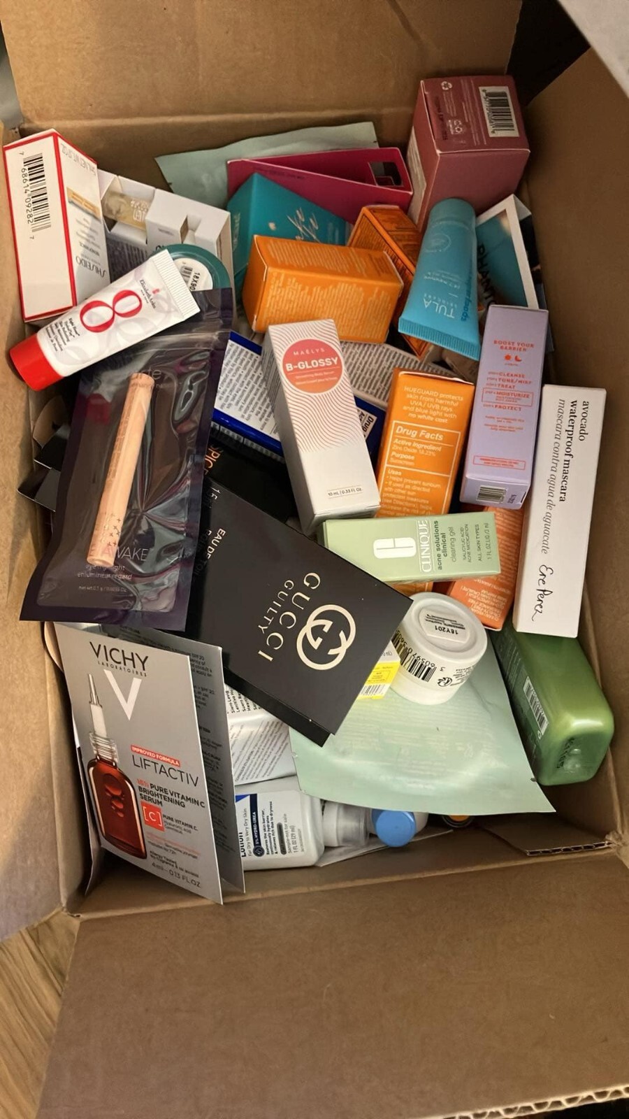 High end Lot 10 DELUXE / TRAVEL size skincare, makeup fragrance & hair samples.