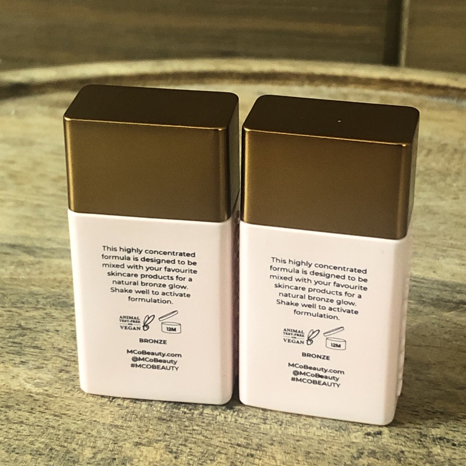 MCo Beauty Super Glow Bronzing Drops Antioxidants 30ml Tan Face bronzer Summer