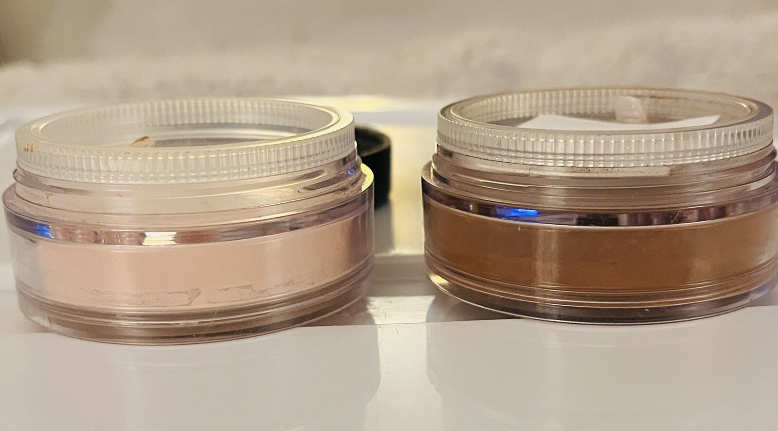 NWOB bareMinerals Lot Of 5: (2)Mineral Veil(2)Blush (1)Matte Foundation-med.deep