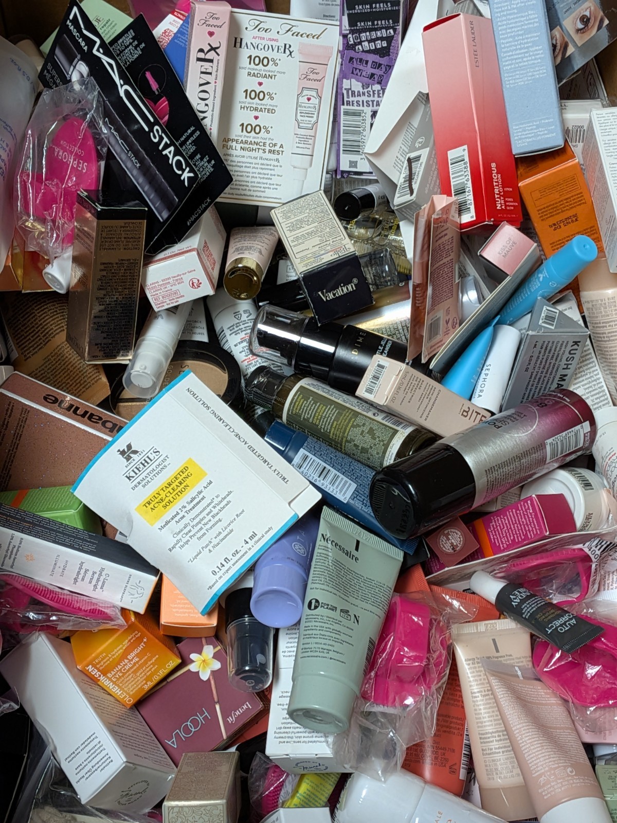20pc High End Mixed Lot Deluxe Sample Travel Size Cosmetic Skincare Makeup Hair