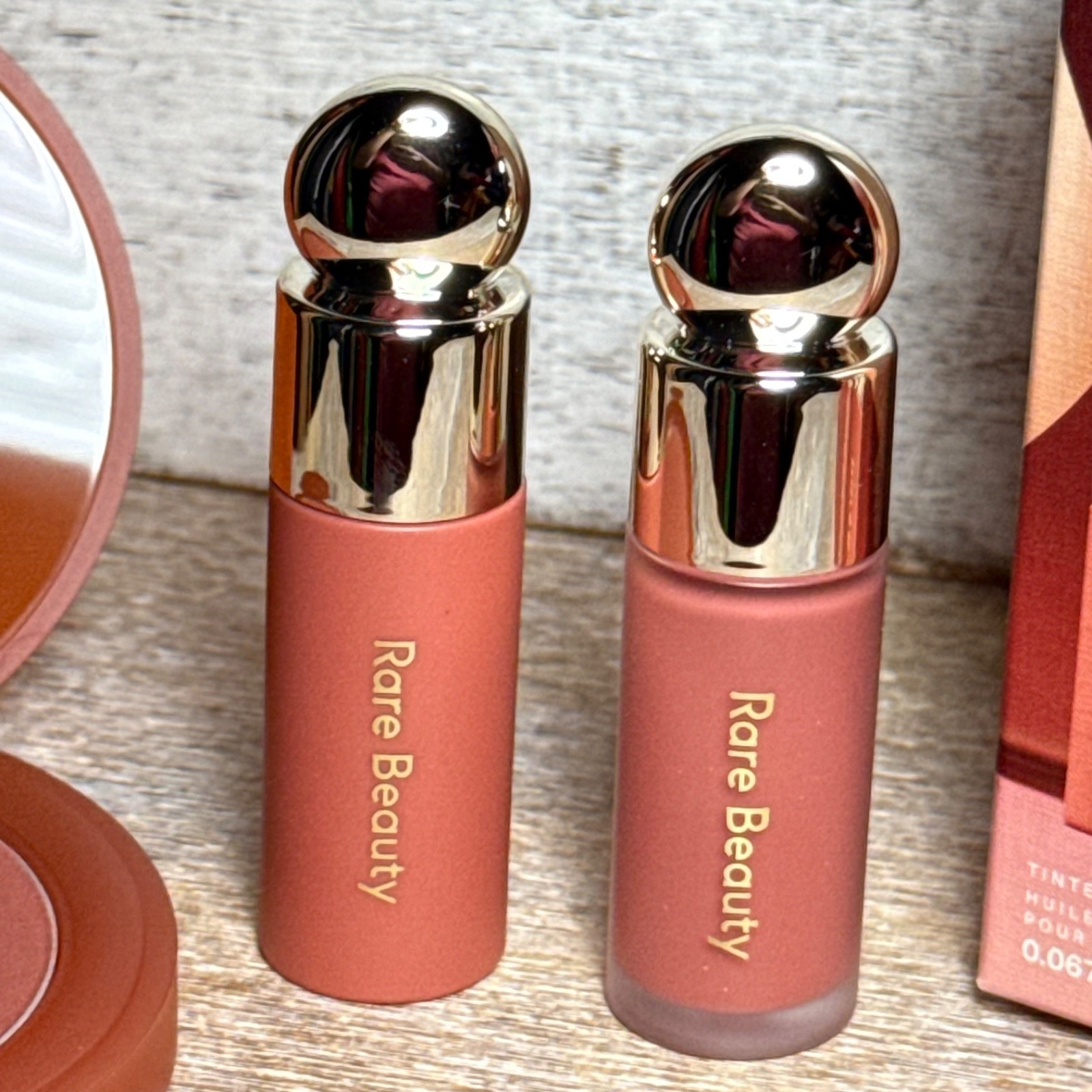 Rare Beauty Soft Pinch Cheek & Lip Trio Lip Oil, Dewy Liquid Blush, Matte Blush