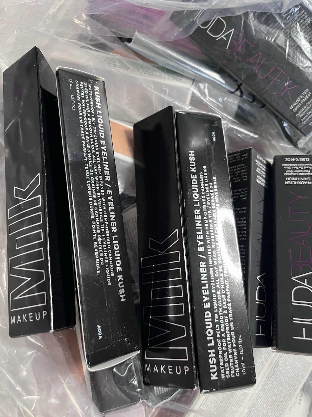 18 Bundle Lot Cosmetics Mik Makeup It Tarte Sea Huda Clinique Full Size Premium