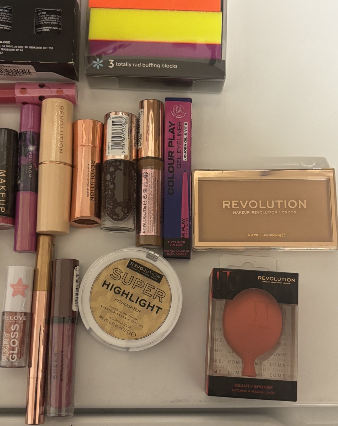 Revolution Makeup lot of 22 Piece bundle. All new See description.