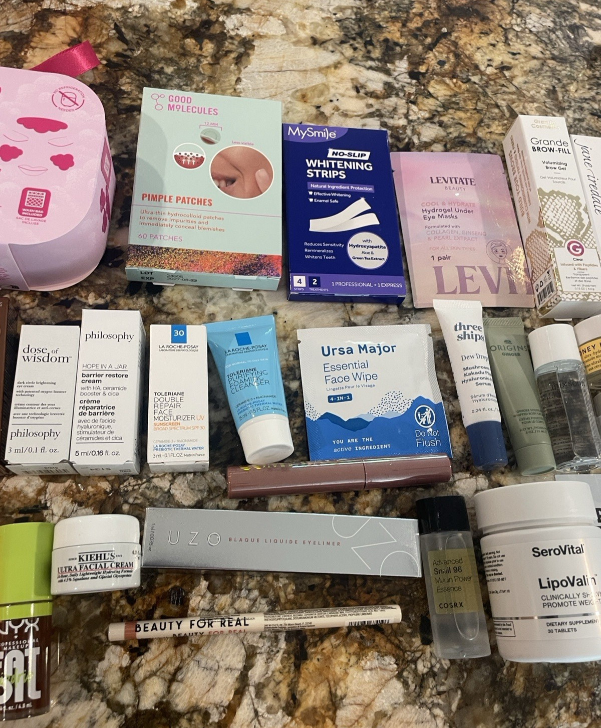 Huge 50+ Beauty Makeup Skincare Lot Full & Deluxe Sample Sz Ulta Sephora Lot 555