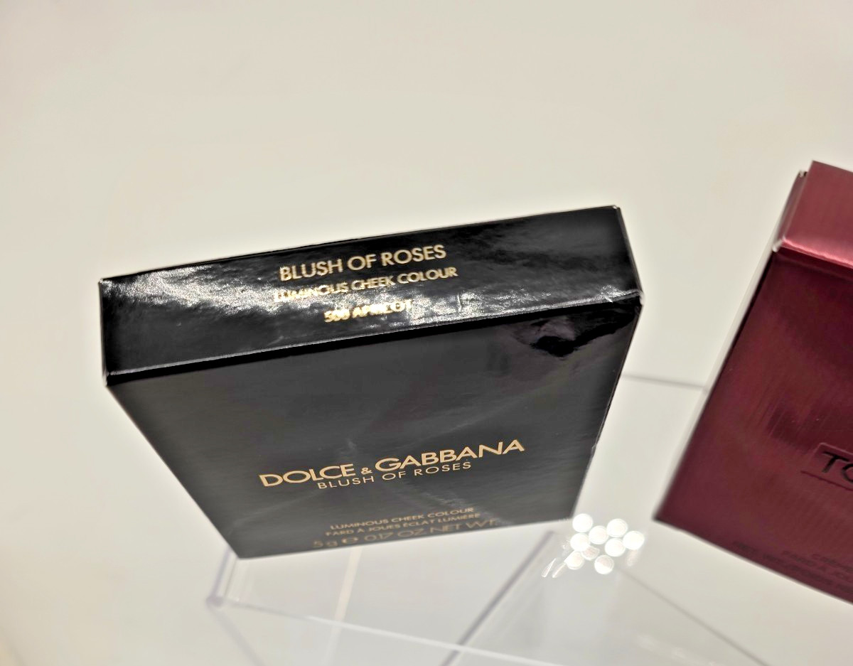 Tom Ford Crème Blush + Dolce & Gabbana Blush of Roses + YSL Halo Tint Highlight