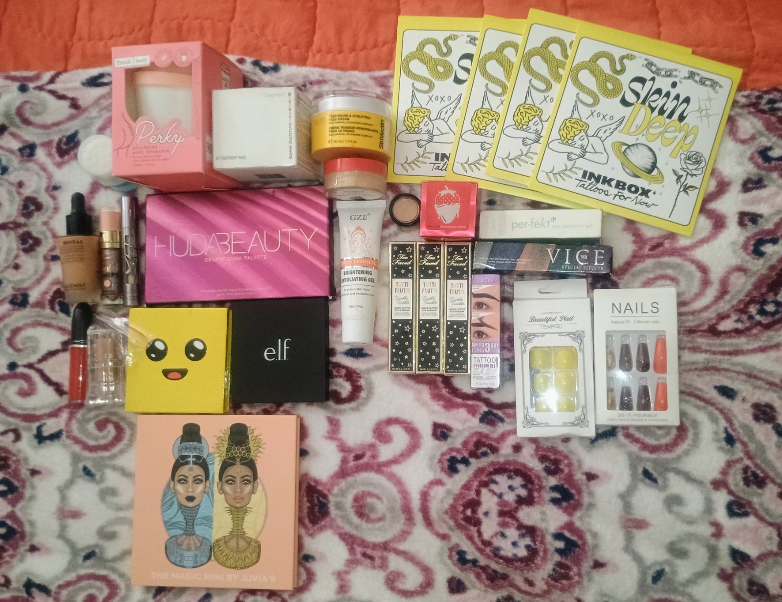 QICY, GZE Assorted Makeup Lot Full & Sample Size Mixed