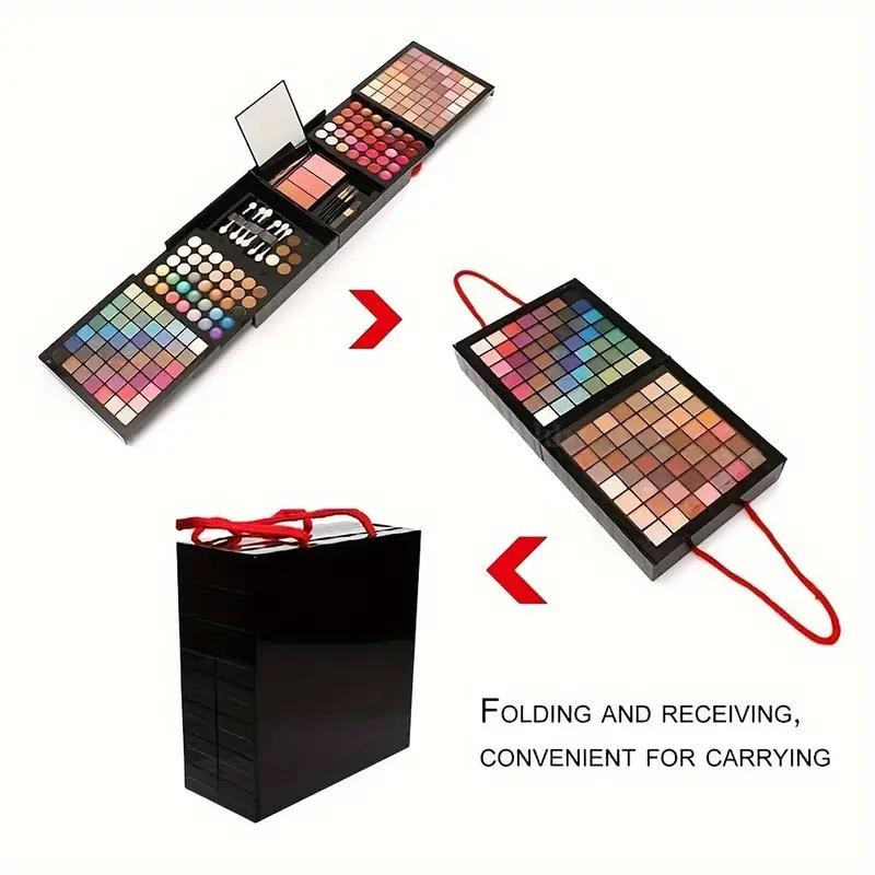 177 Color Makeup Set Eyeshadow Palette Blush Lip Gloss Concealer All-in-one Kit