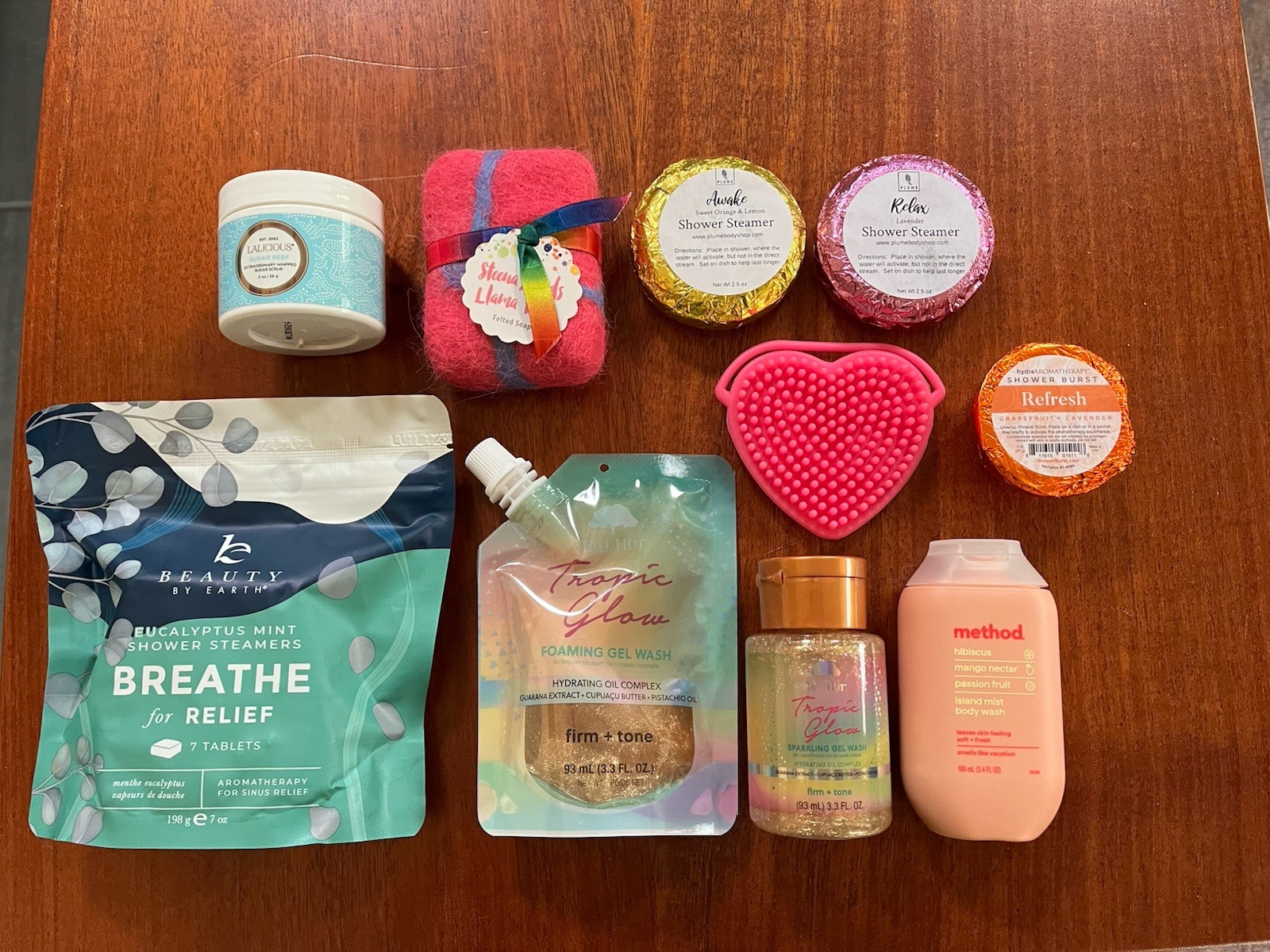 Beauty Products Lot Plus Silicone Scrubber 10 Items New Samples Travel Size