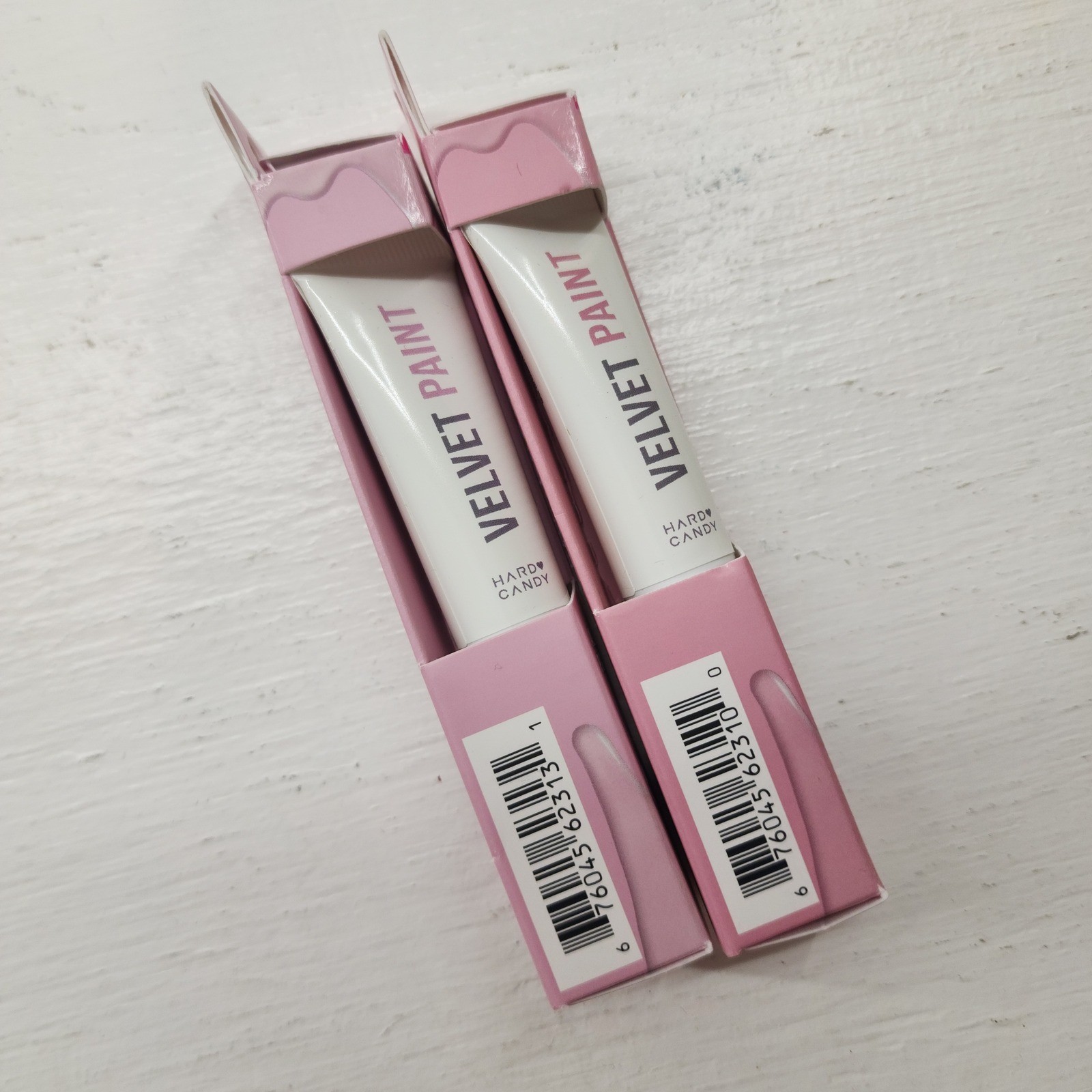 Hard Candy Velvet Paint 2-Pack 2310 Pink Twice 2313 Mauve Aside Womens Makeup