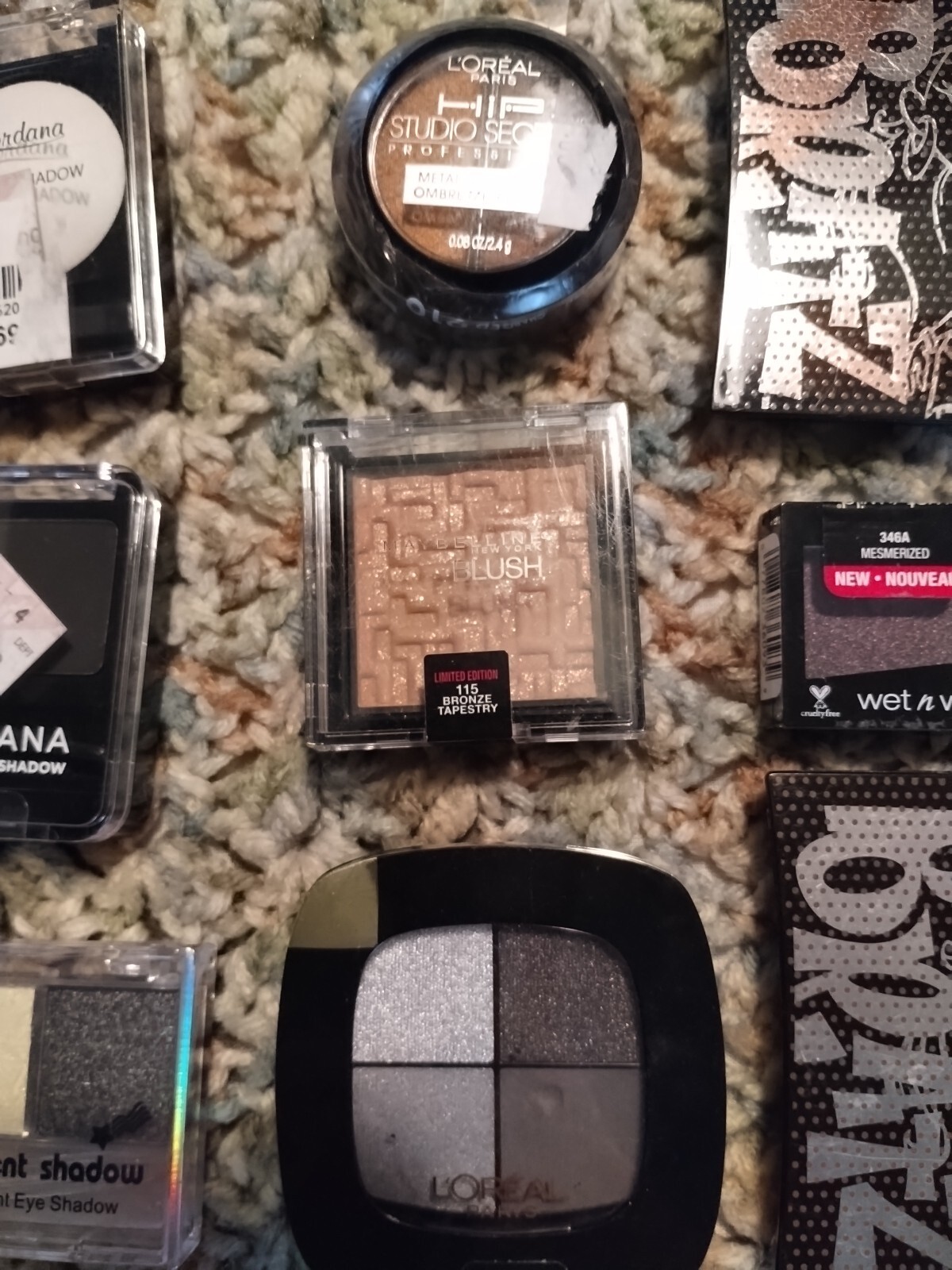 20 mix lot Multicolor eyeshadow L’Oreal CoverGirl Jordana Maybelline makeup New