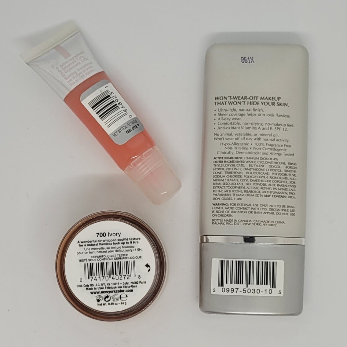 Mixed Beauty Lot 18 Items L’Oreal Almay Maybelline Neutrogena Sally Hansen NEW