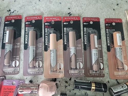 Makeup Lot Of E.L.F Camo Powder Rimmel Eye Shadow Lipstick Liner