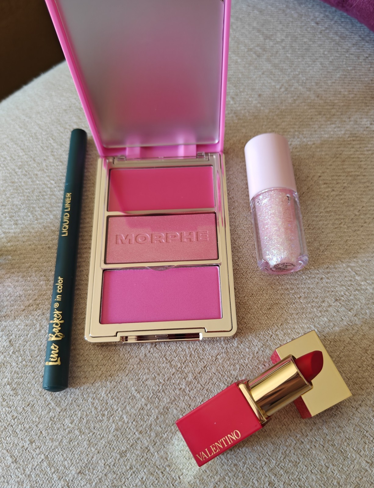 Beauty Bundle Feat: Morphe, L.Mercier, Valentino, Versace, Neccessaire +