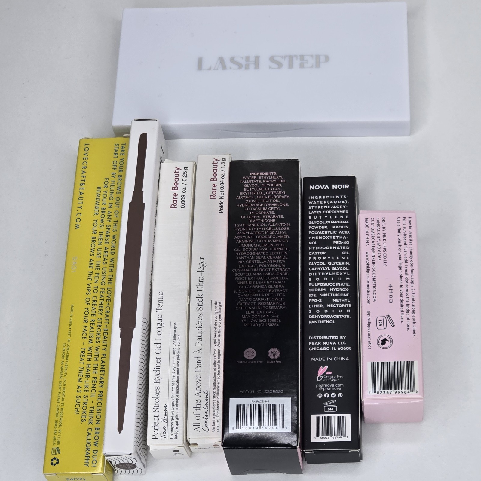 Beauty Bundle Full Size Makeup BoxyCharm IPSY Box Lot Eyeshadow Primer Brow Blus