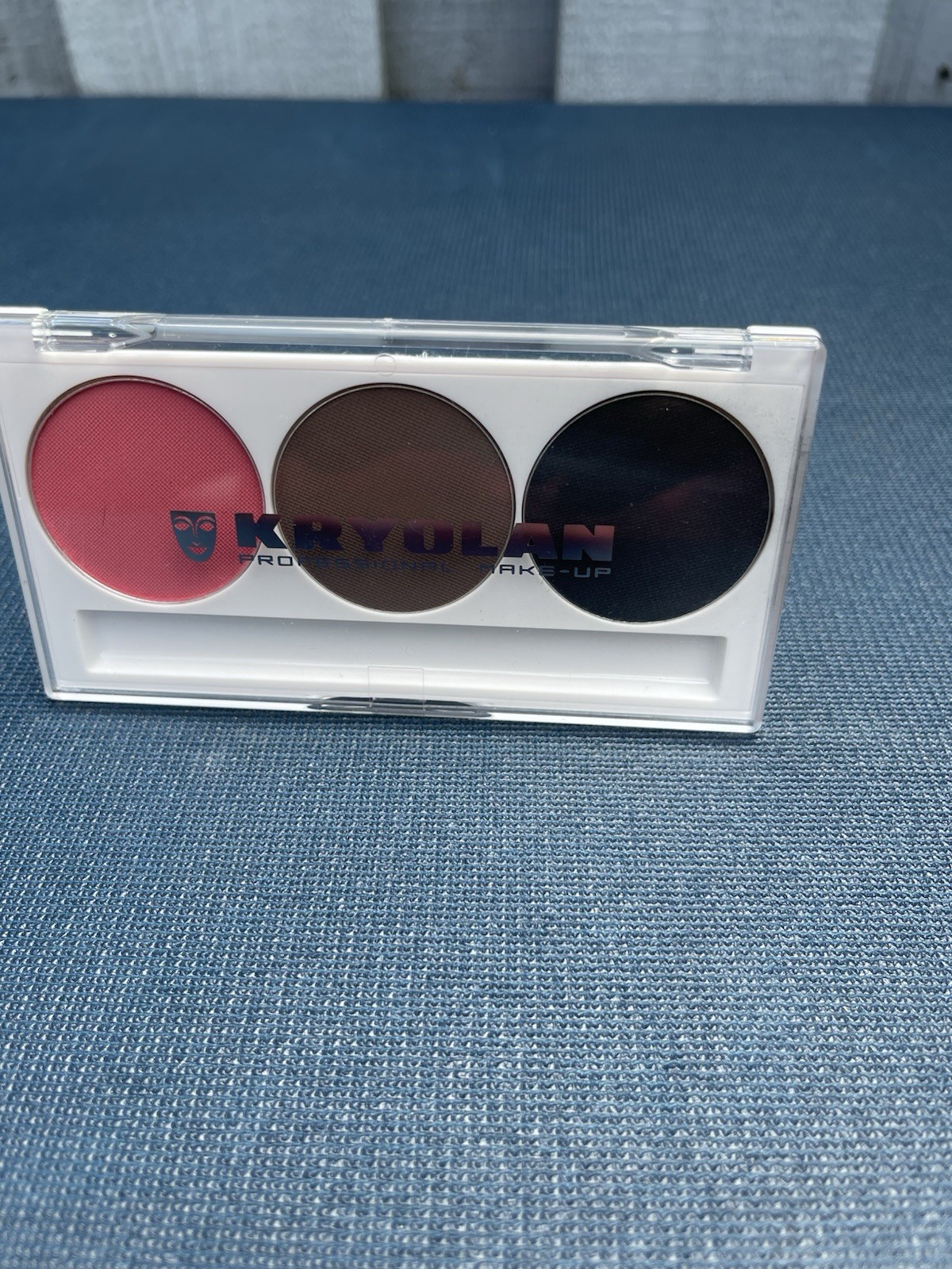 Kryolan Kit Blusher Shadow R6 / Sudan /Deep Black