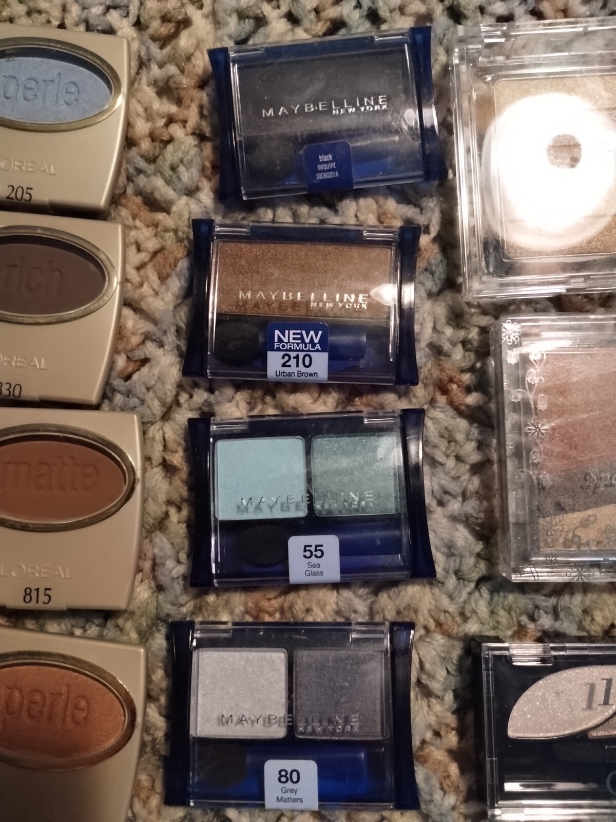 20 mix lot Multicolor eyeshadow L’Oreal CoverGirl Jordana Maybelline makeup New