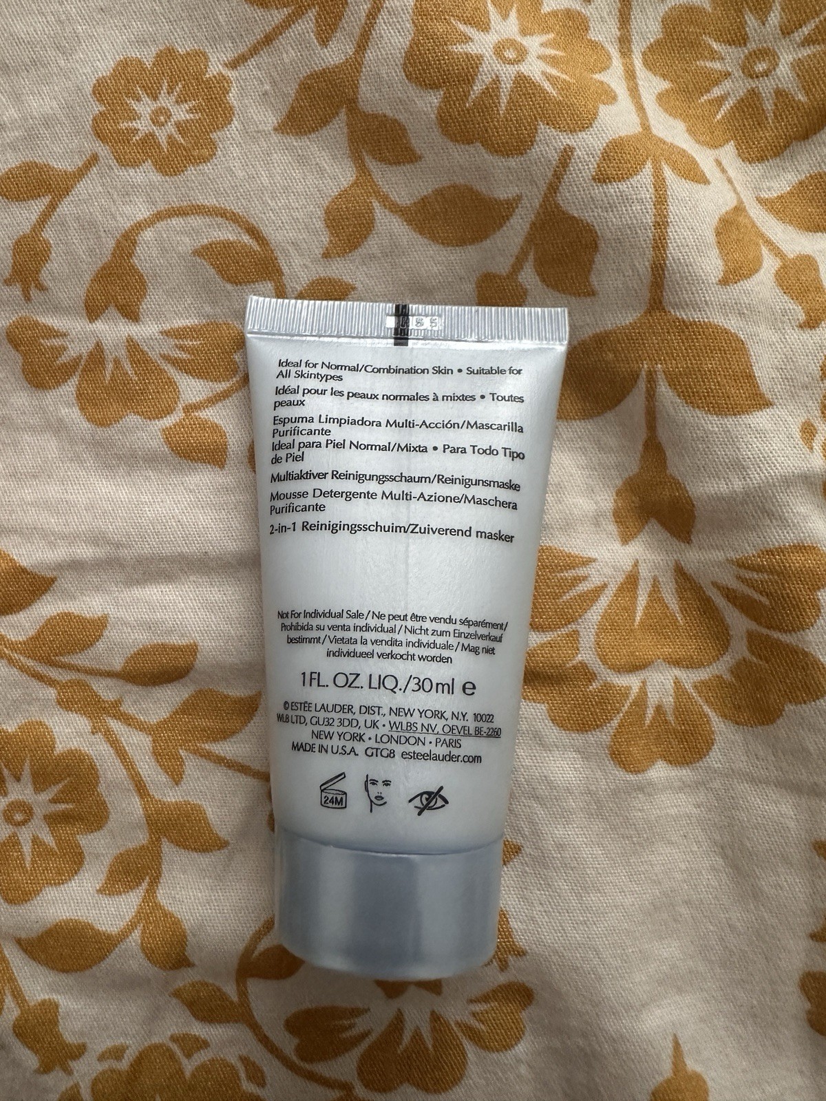 Assorted Beauty Lot: Estée Lauder Cleanser, Glow Recipe Drops, YSL Lip Oil