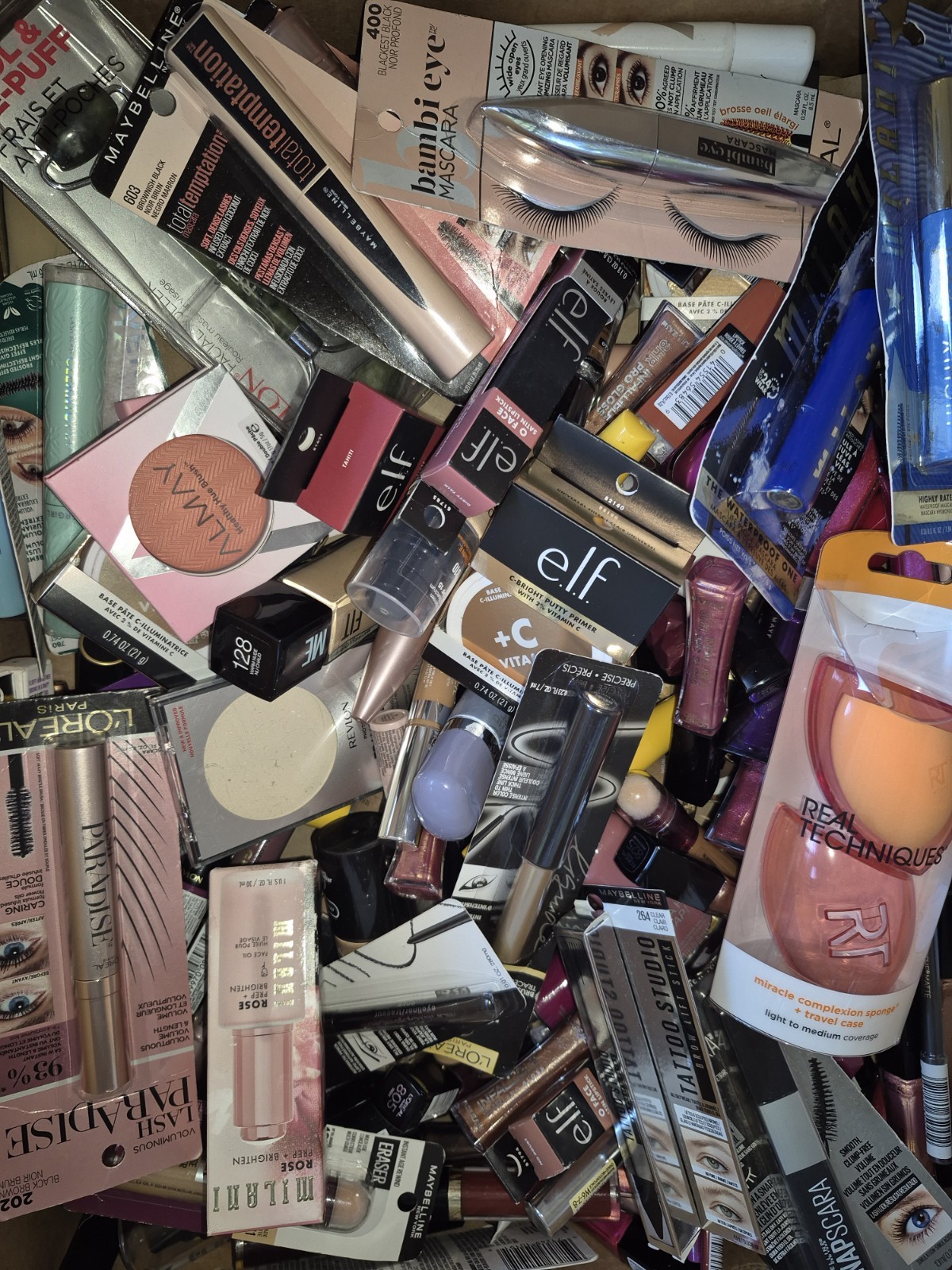 25 Piece Name Brand Mixed Makeup & Beauty Care Products Maybelline L’Oreal Etc