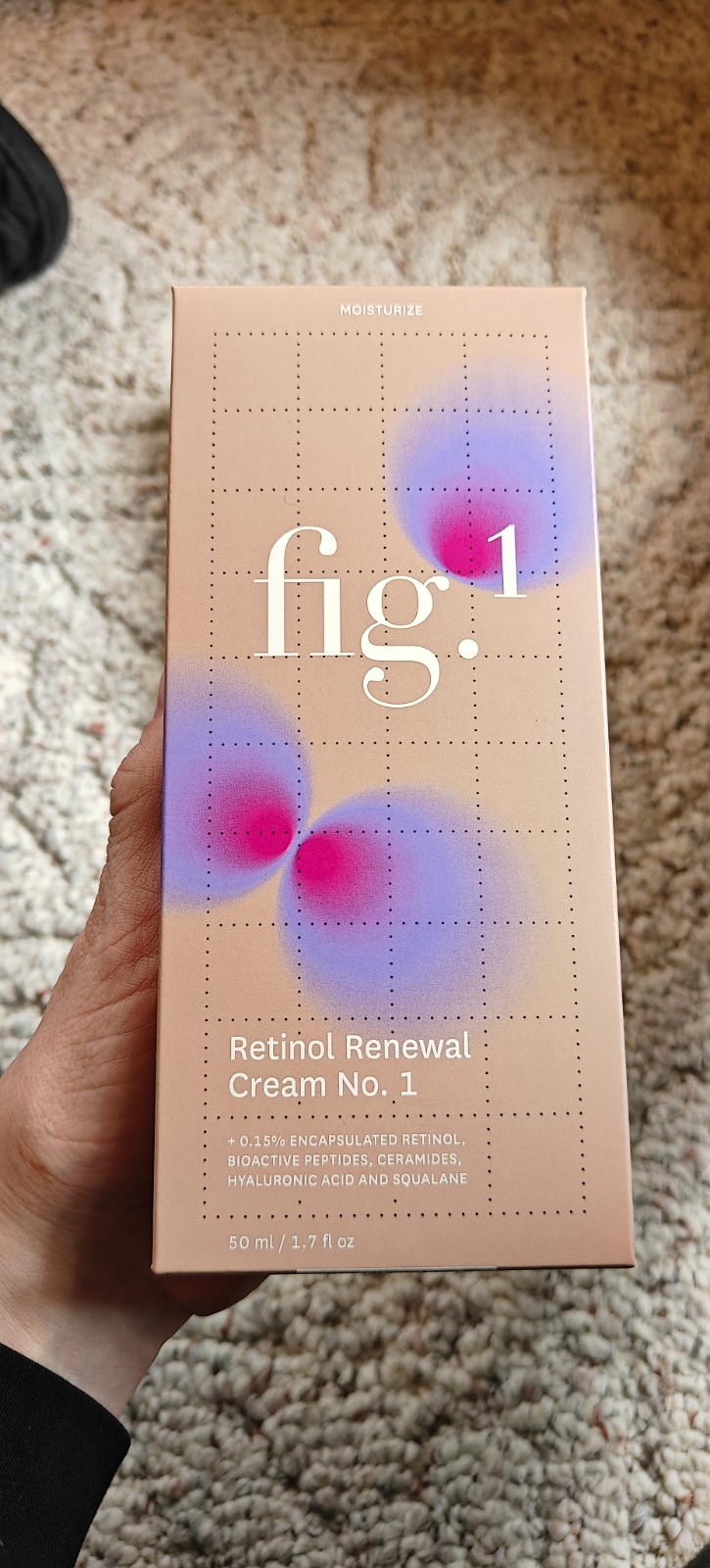 Fig.1 skincare product lot NEW retinol renewal cream niacinamide glycolytic glow