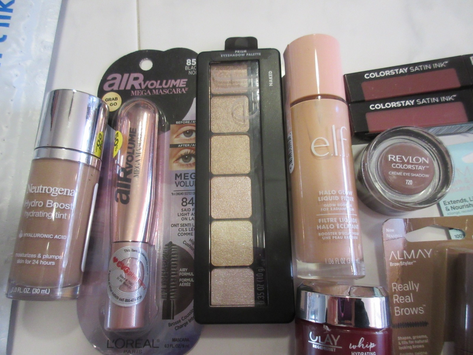 Make up lot 25pcs Maybelline, L’oreal, Elf, Cover girl, Revlon etc. Group 1