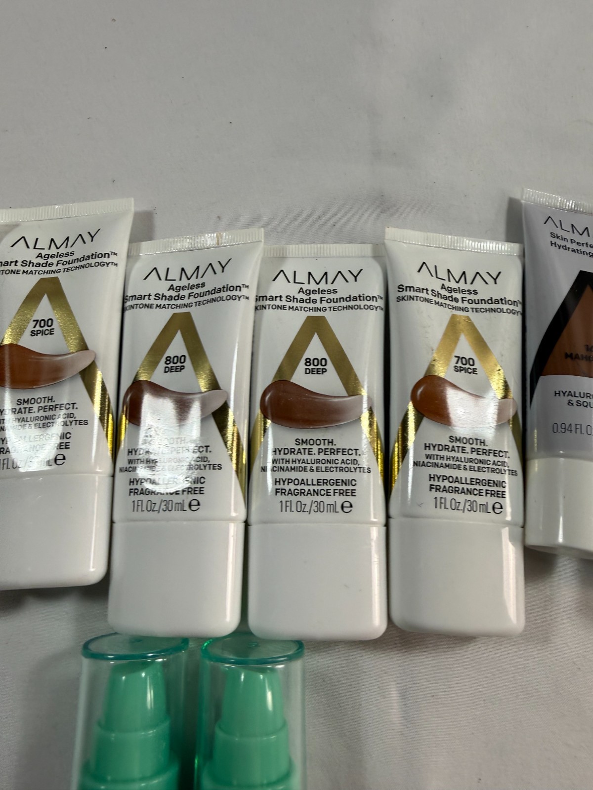 Lot of 10 Almay Foundation Mixed Shades New Sealed Makeup Bundle