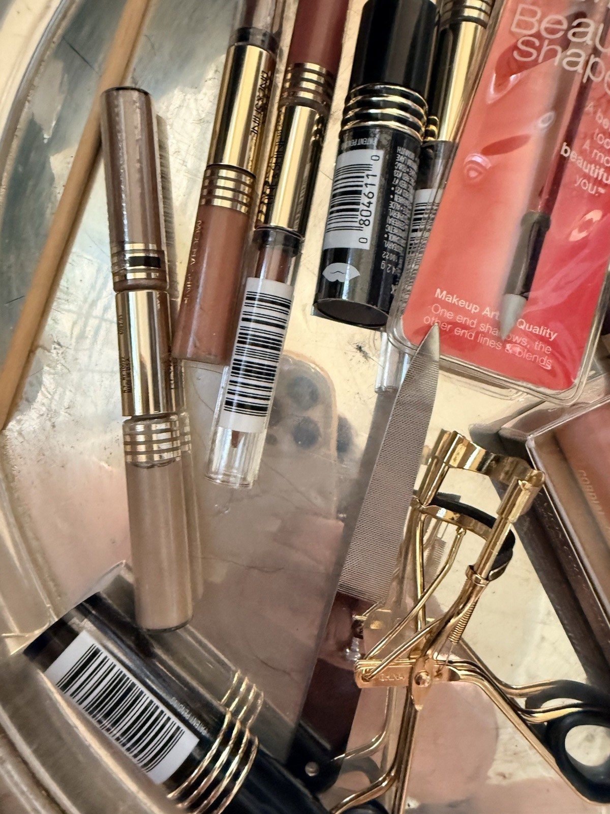 Cosmetics Makeup Implements Beauty Lot 25 Pieces Revlon Almay Unused