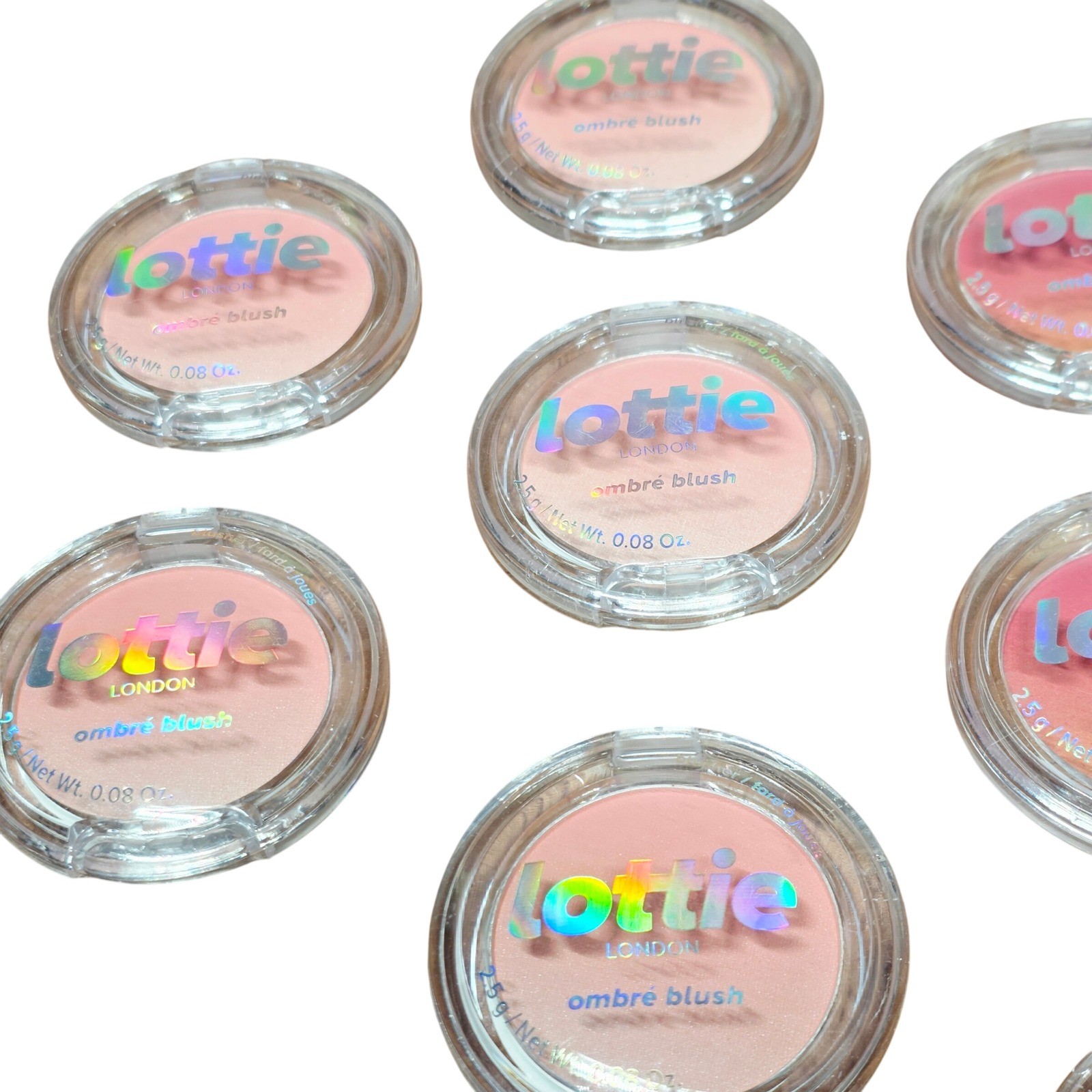 Lottie London Makeup Lot 14pc Ombre Blush Suncatcher Bronzer Highlighter NEW