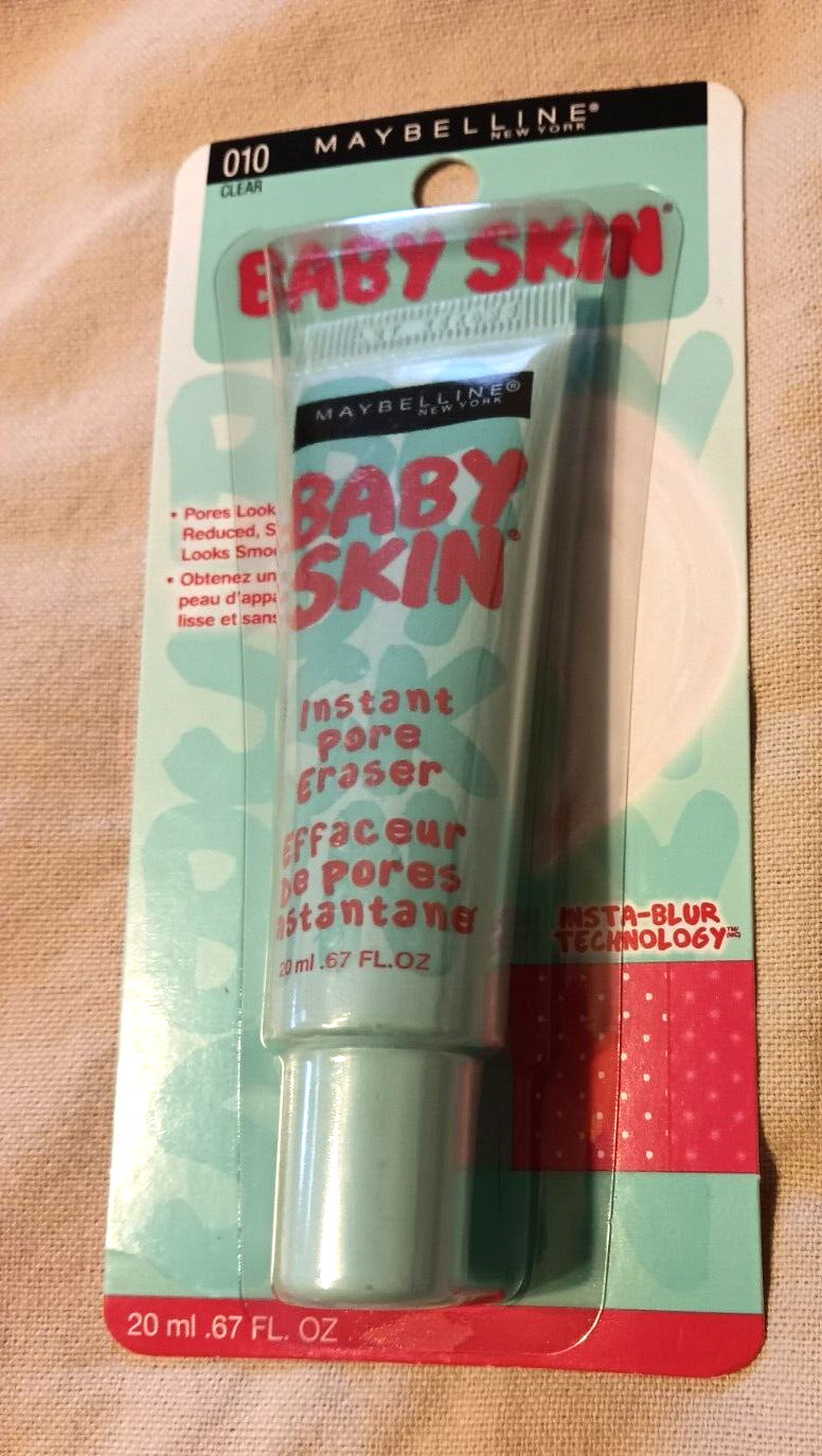 Maybelline #360 Mocha Fit Me Foundation Clear Baby Skin Instant Pore Eraser Lot