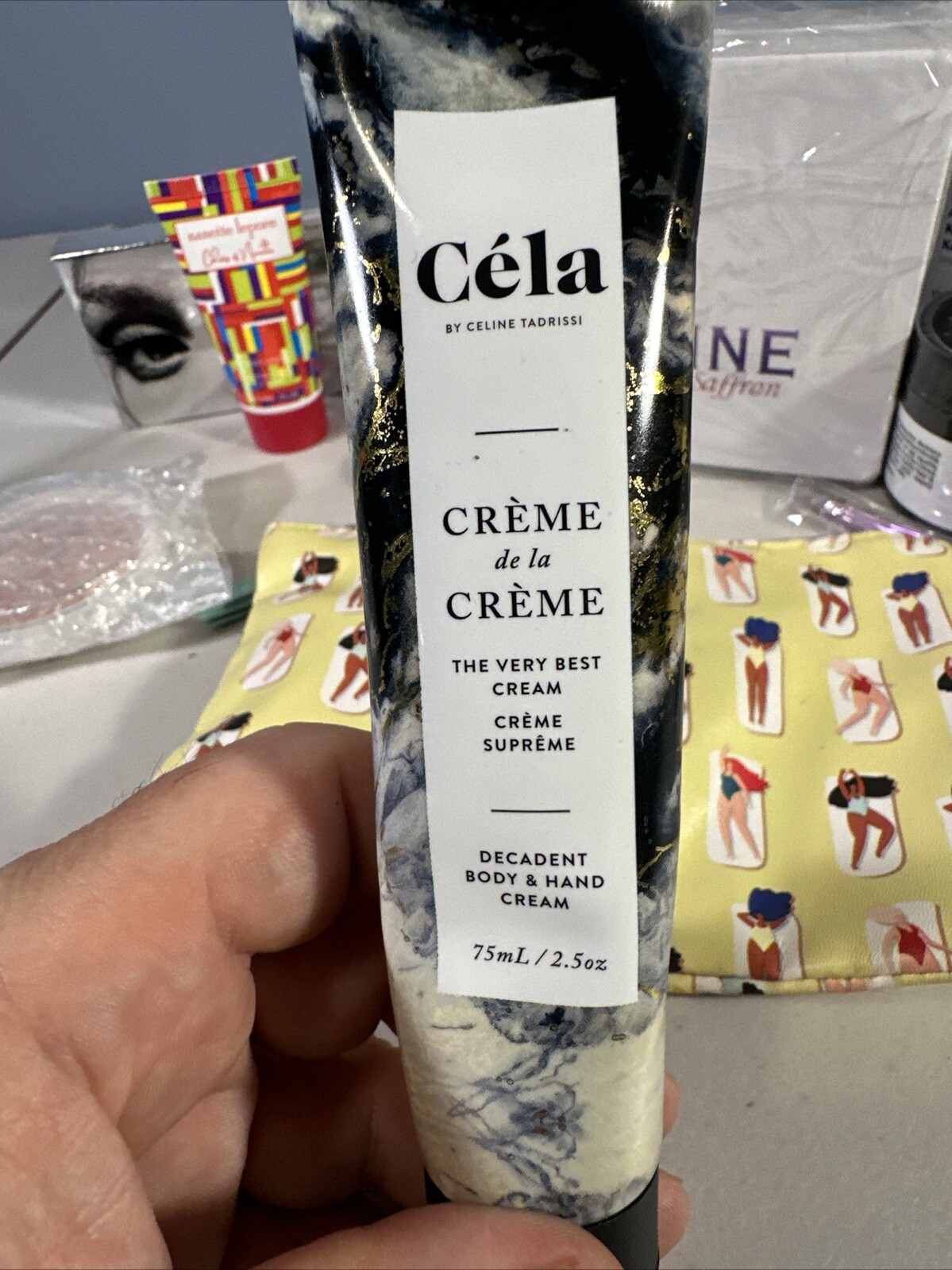 Make Up, Skin Care, Nail, Cream Lot with Bag