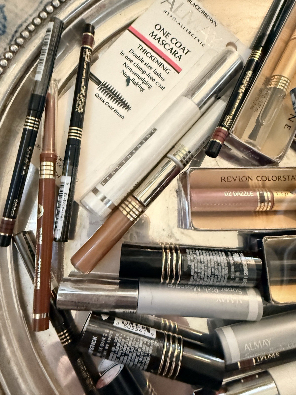 Cosmetics Makeup Beauty Lot 25 Pieces Revlon Almay Unused