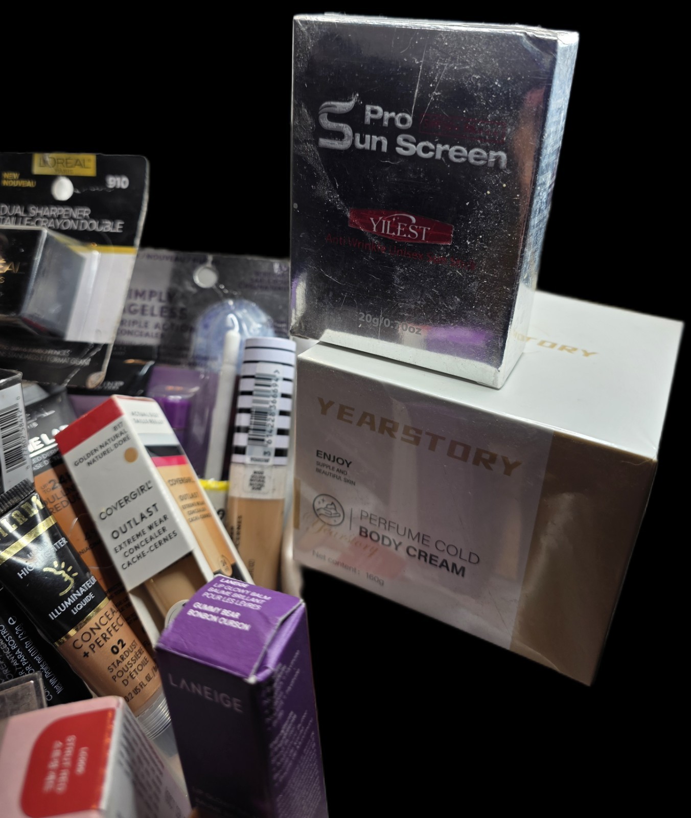 Large Mixed Lot Of Makeup – Lip Eye Face Lash – Foundation Powder Shadow #1 G6