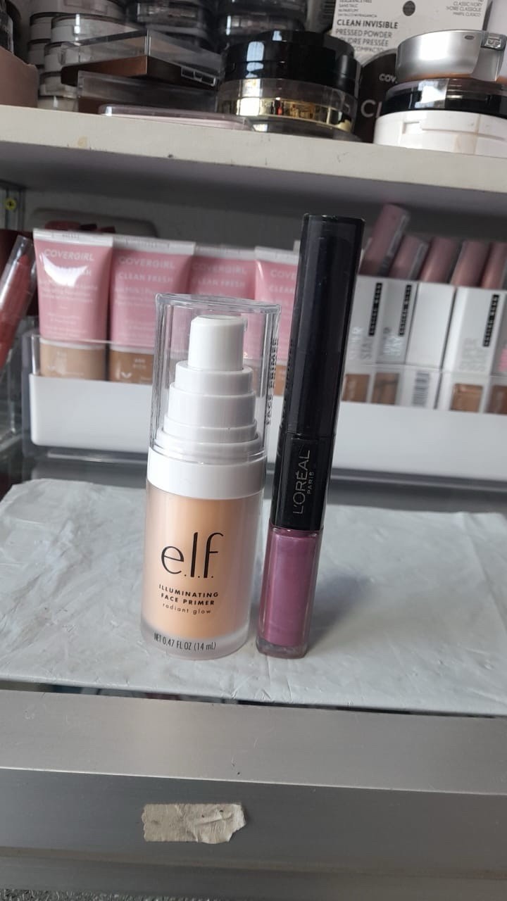 e.l.f. Maybelline L’Oréal Milani Revlon Makeup Lot Face Primer Lip Full Size