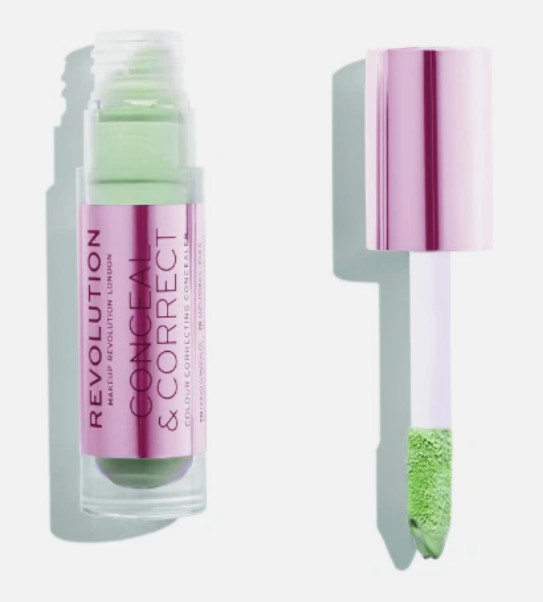 Revolution Makeup Bundle 4pc Lip Gloss Highlighter Corrector Set NEW Beauty