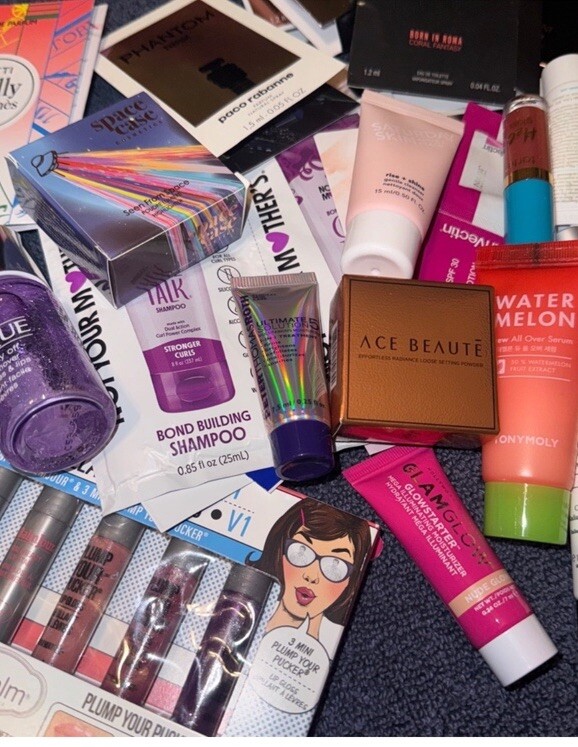 Lot 10 Skincare Make up Hair Care Cosmetic Travel Sample Sizes