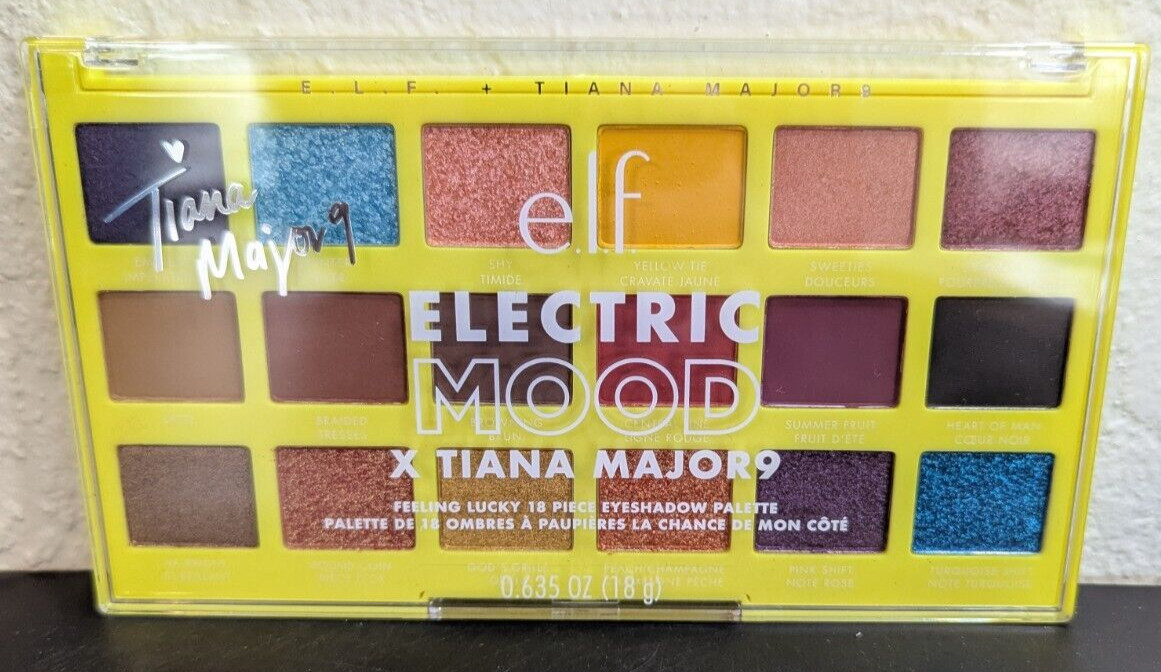 Elf Electric Mood Makeup Lot X Tiana Major9 Elixir Eyeshadow Tove Lo Brow & Eye