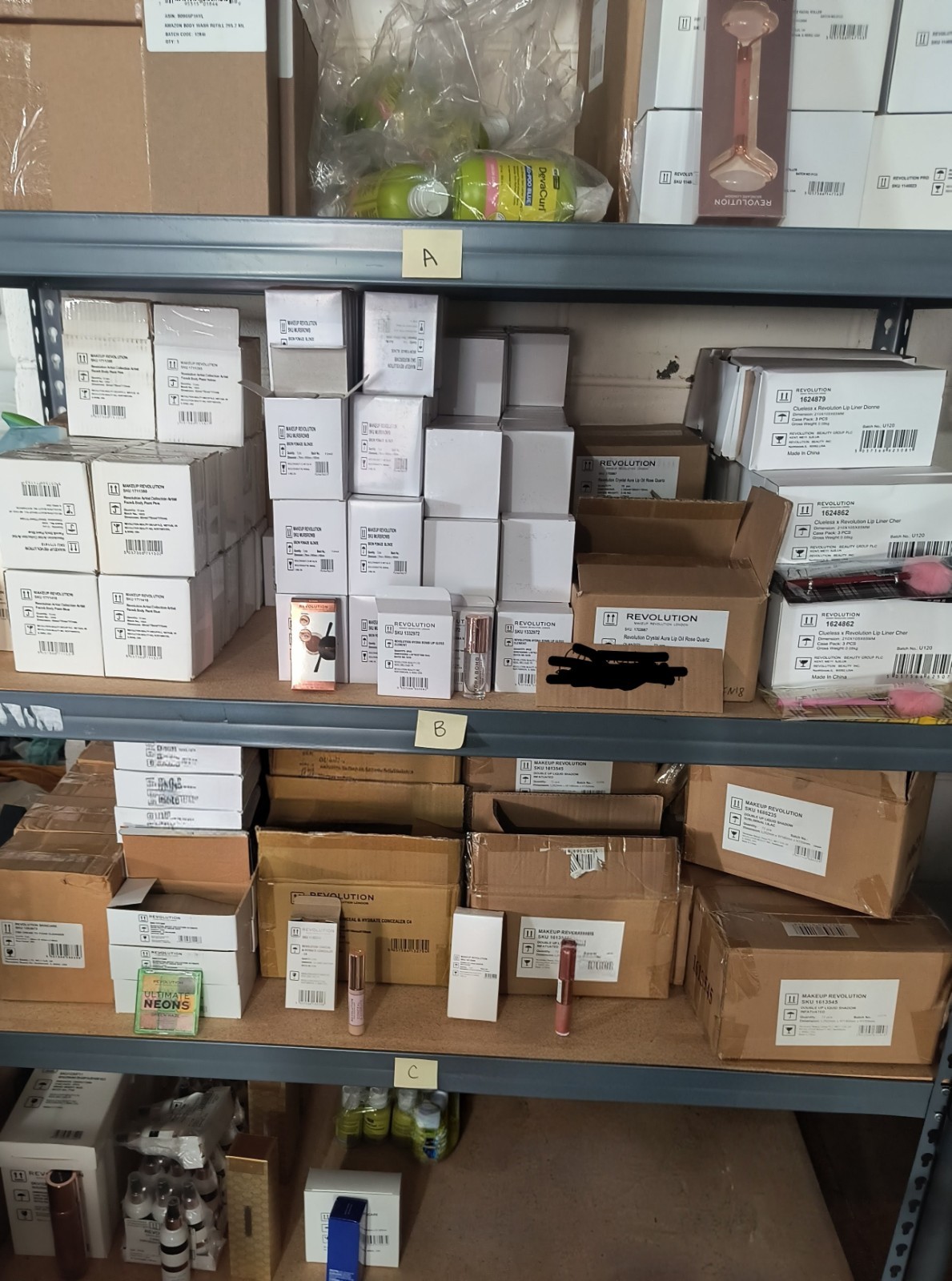 500 Piece Beauty Makeup Skincare Lot Face Body Lip Eyes Revolution Nexxt No BS