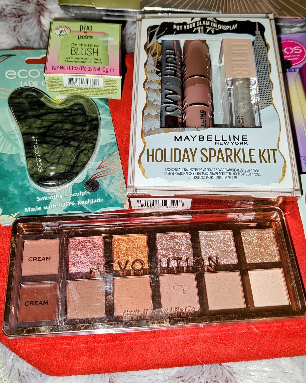 Beauty Bundle Featuring Eos, Pixie, Maybelline and Revolution, ET + Free Gift