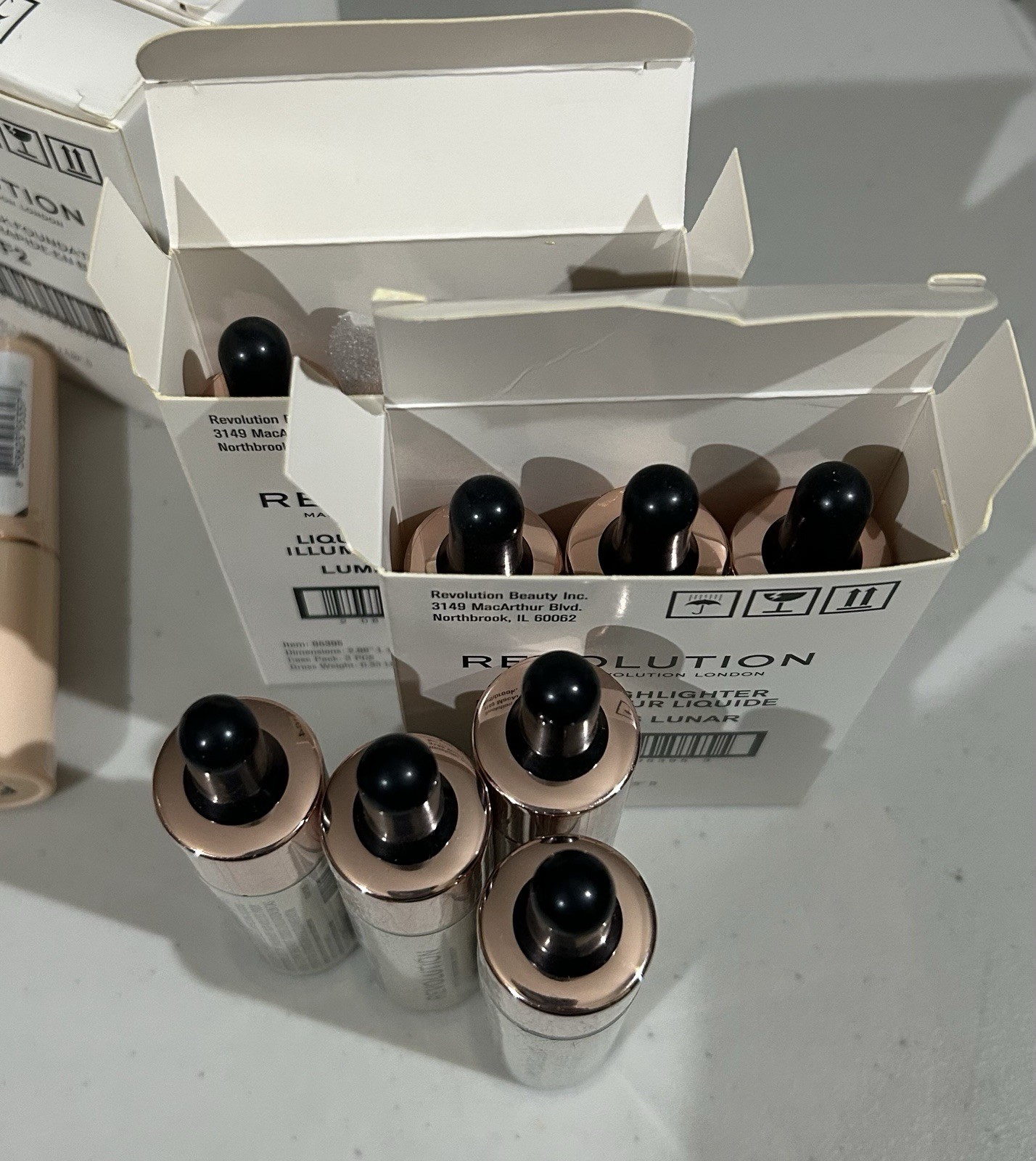 Lot of (130) Assorted Revolution Products