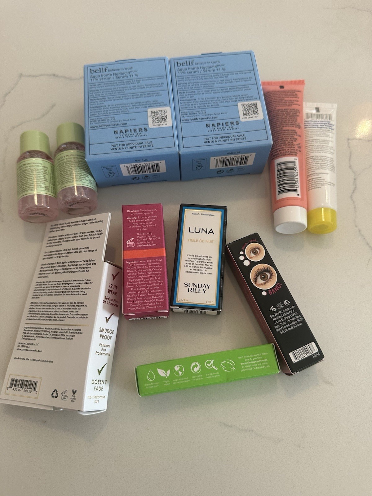Travel Size Beauty Bundle Make Up Skin Care Hair Care 11 Products