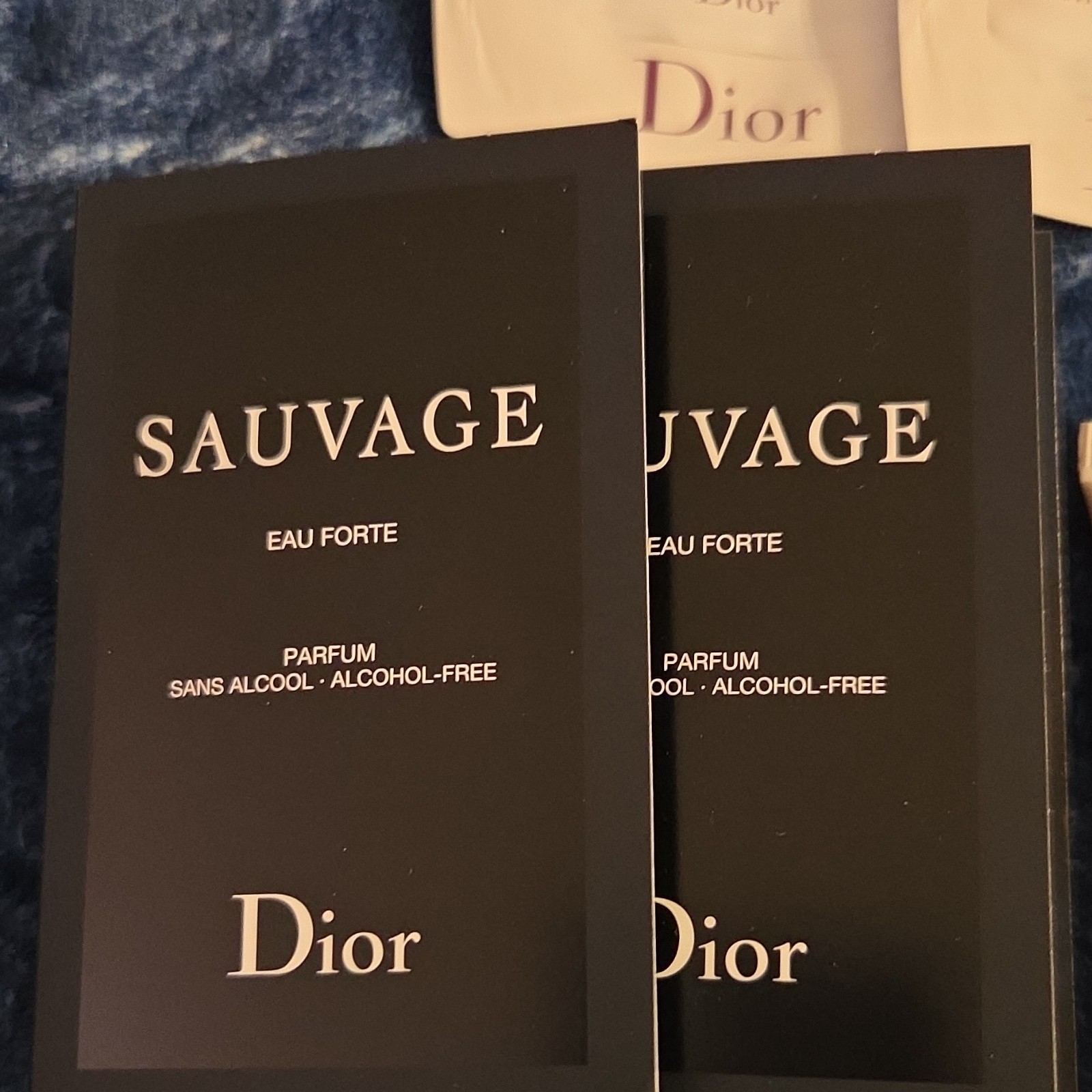 Dior Capture Totale Sample Size Alcohol-Free Miss Dior Sauvage Fragrance Lot