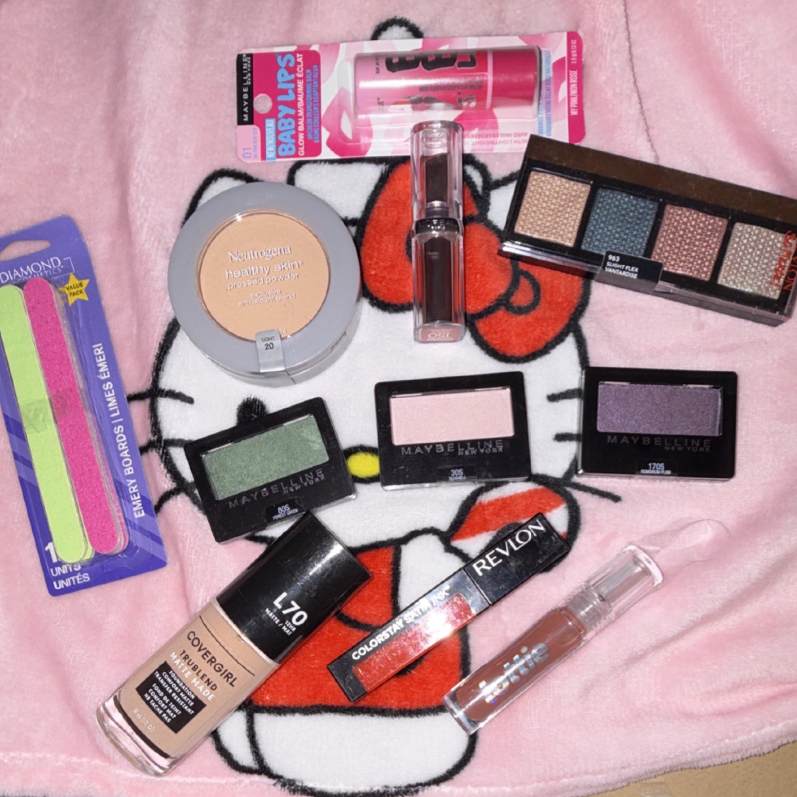 Maybelline Neutrogena Covergirl Revlon Lottie London Makeup Lot Baby Lips