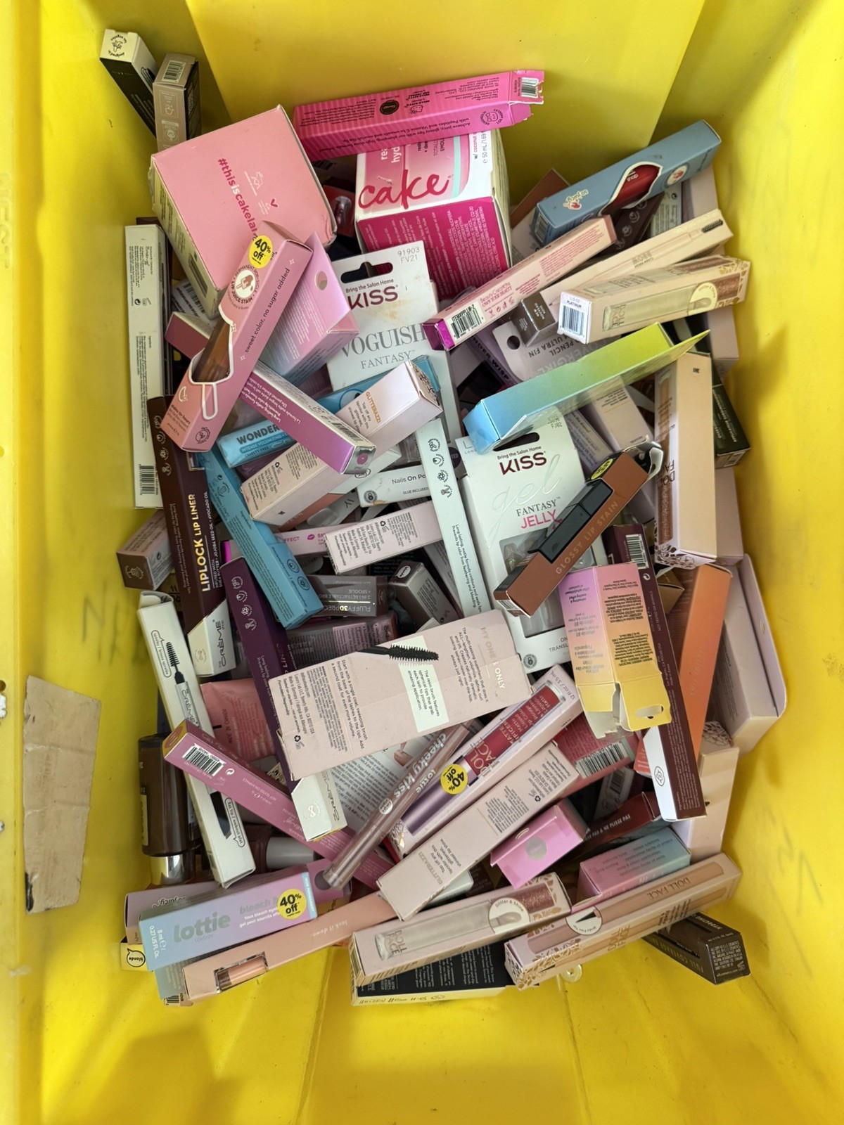 NEW Makeup/HBA Beauty Cosmetics Bundle Lot- 100 Pieces Assorted