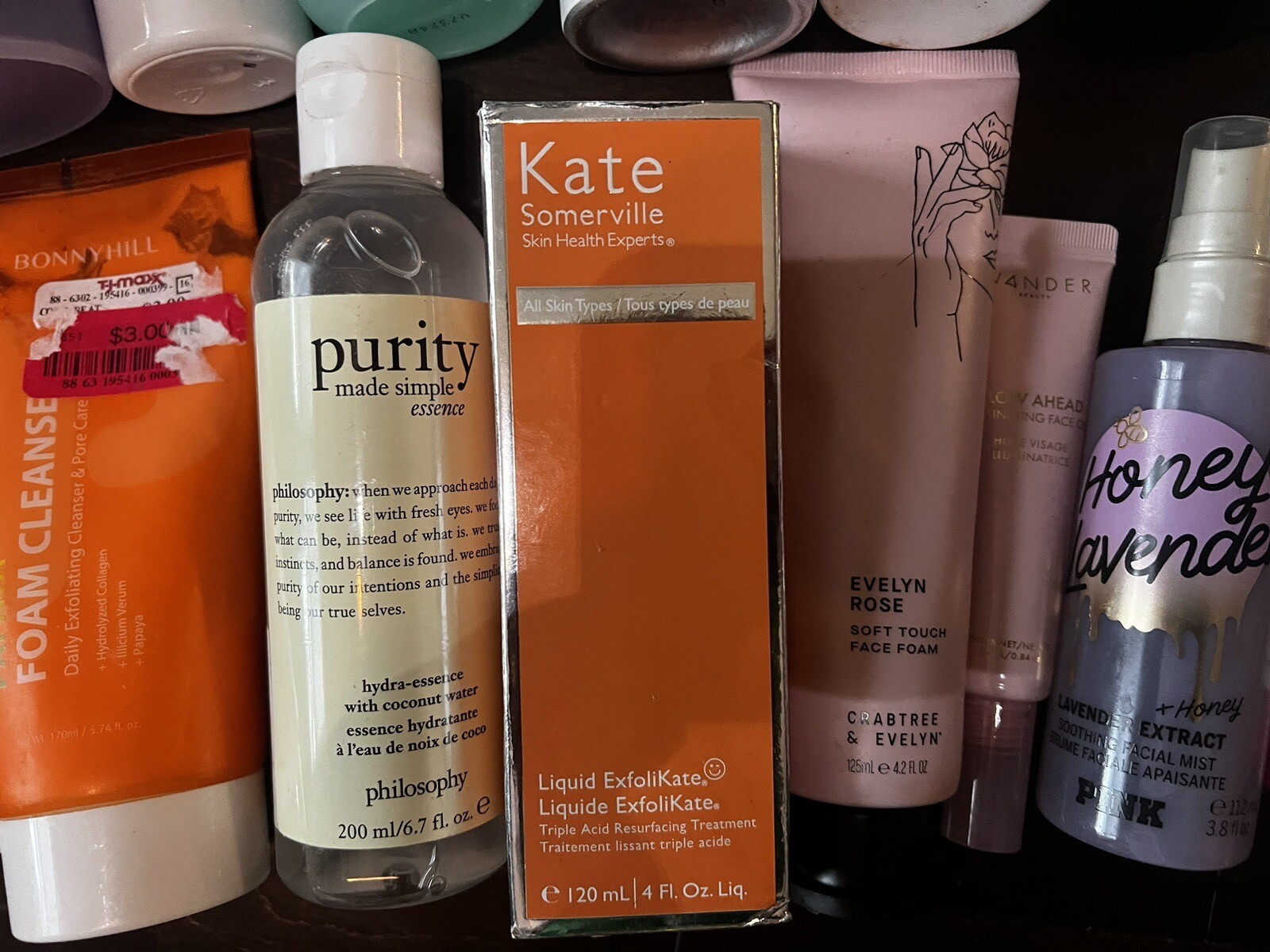 🔥 HUGE FULL SIZED BEAUTY SKINCARE MIXED HIGH END LOT KATE PHILOSOPHY, & MORE